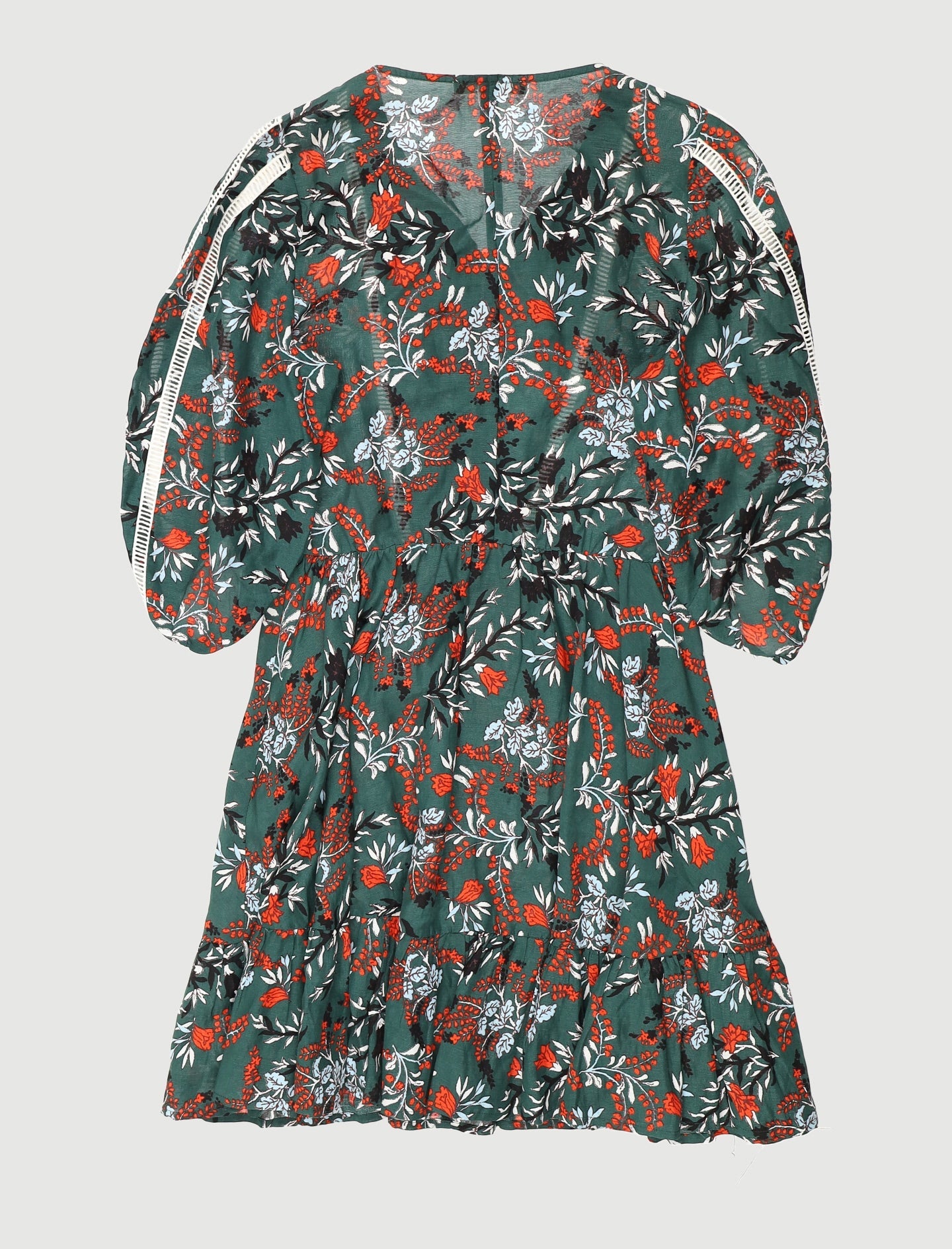 Robe Volantée Imprimée - Taille M/38