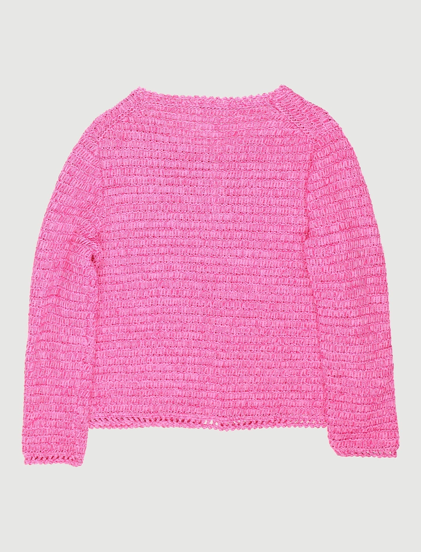 Cardigan Court En Maille Ruban - Taille L/40