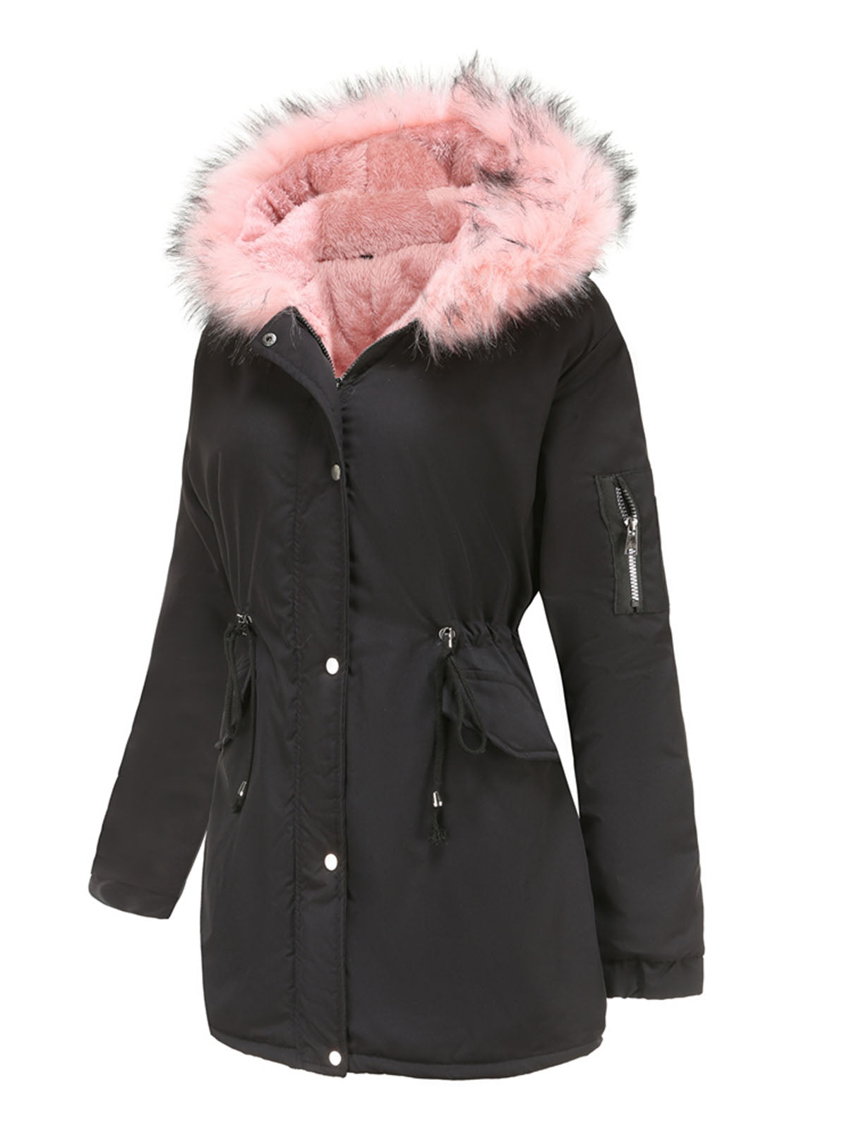 Arielle | Parka d'hiver avec doublure et fourrure douce