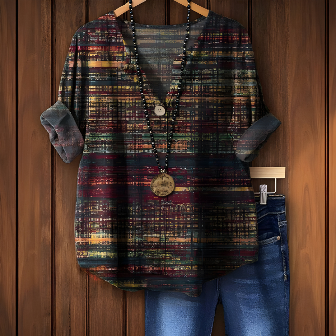 Kristina™ | Blouse colorée