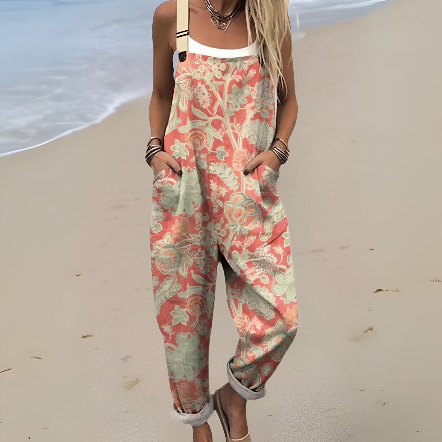 EllisMC | Robe vintage à fleurs