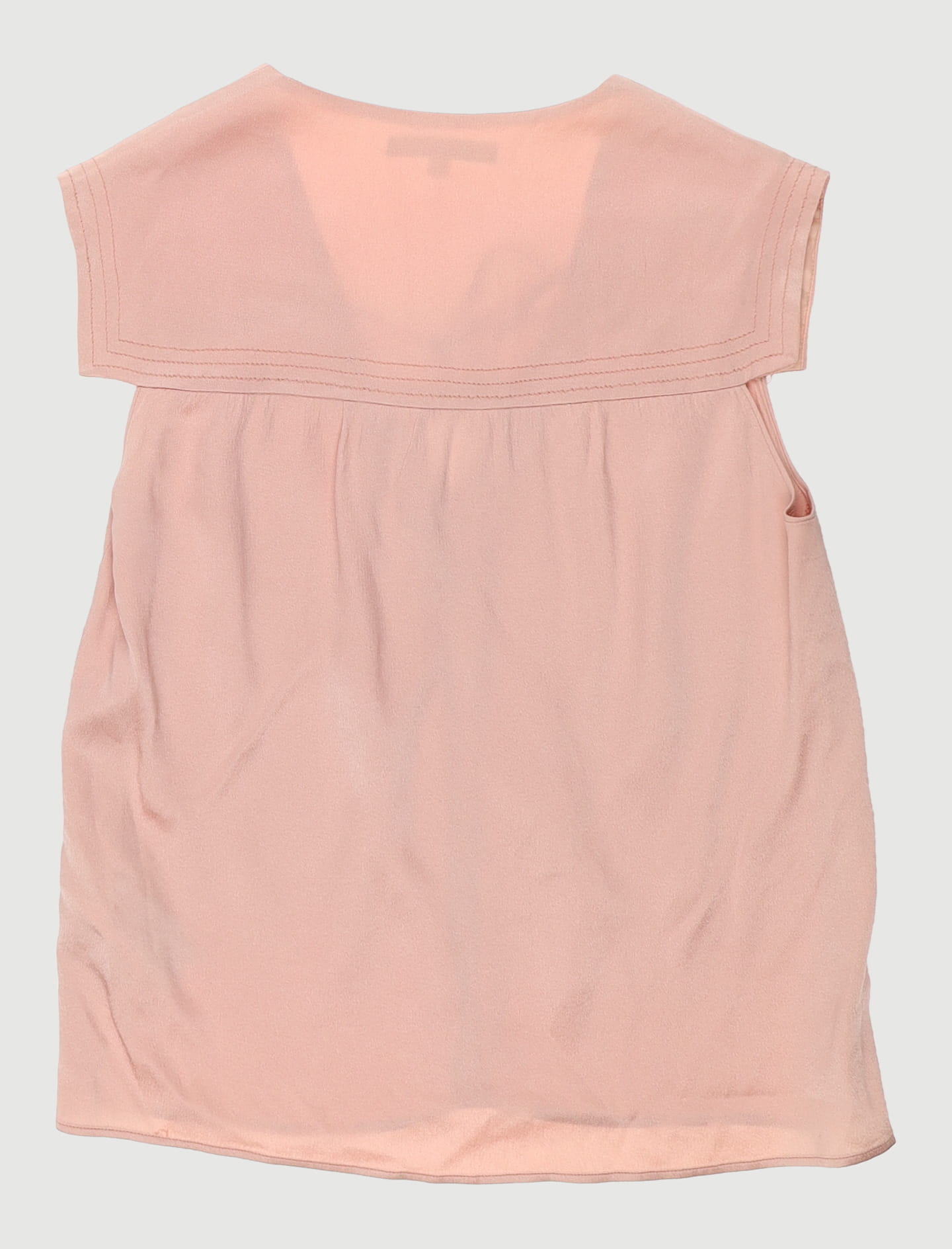 Top En Satin À Col Marin - Taille S/36