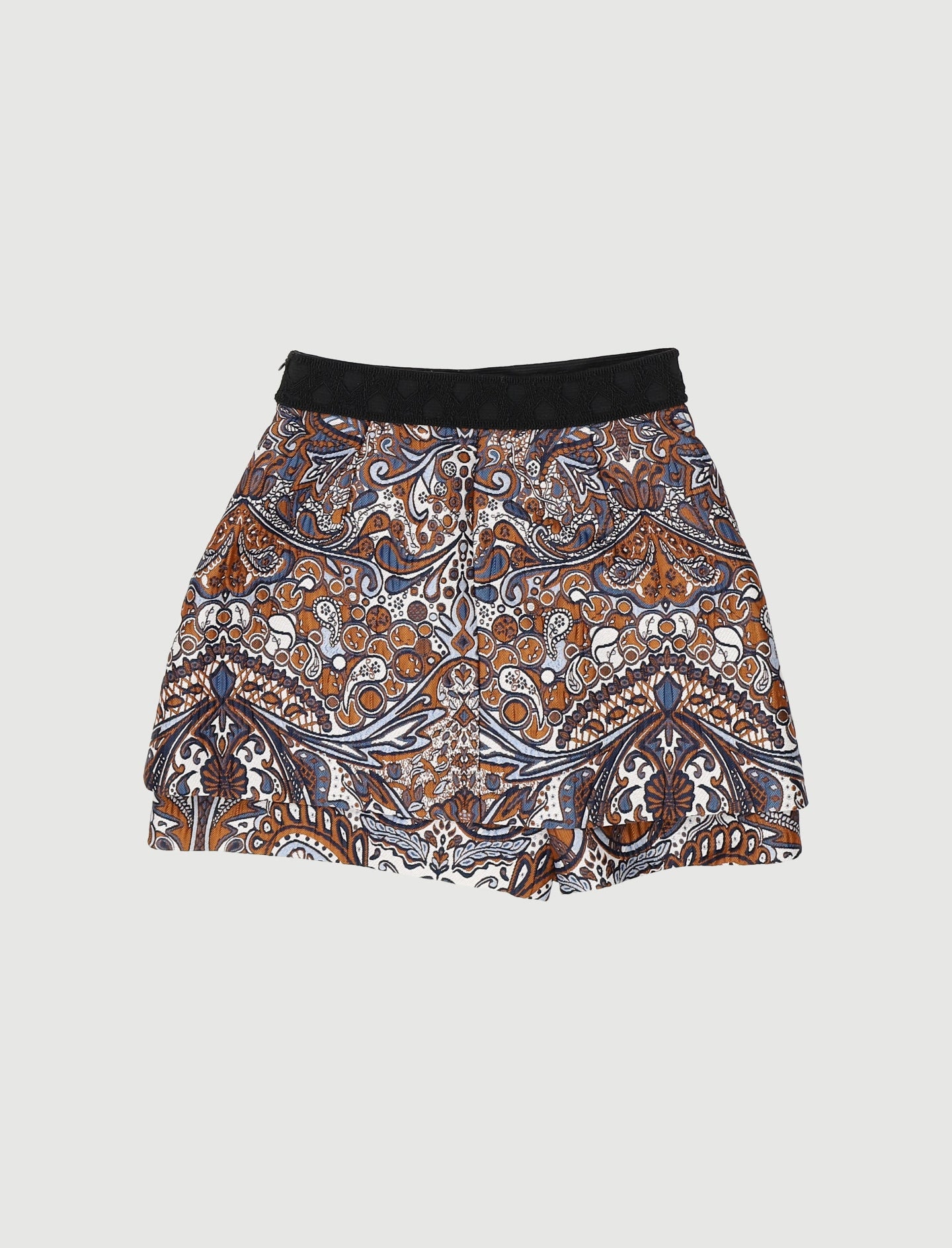 Short Effet 2 et 1 et Jacquard - Taille XS/34