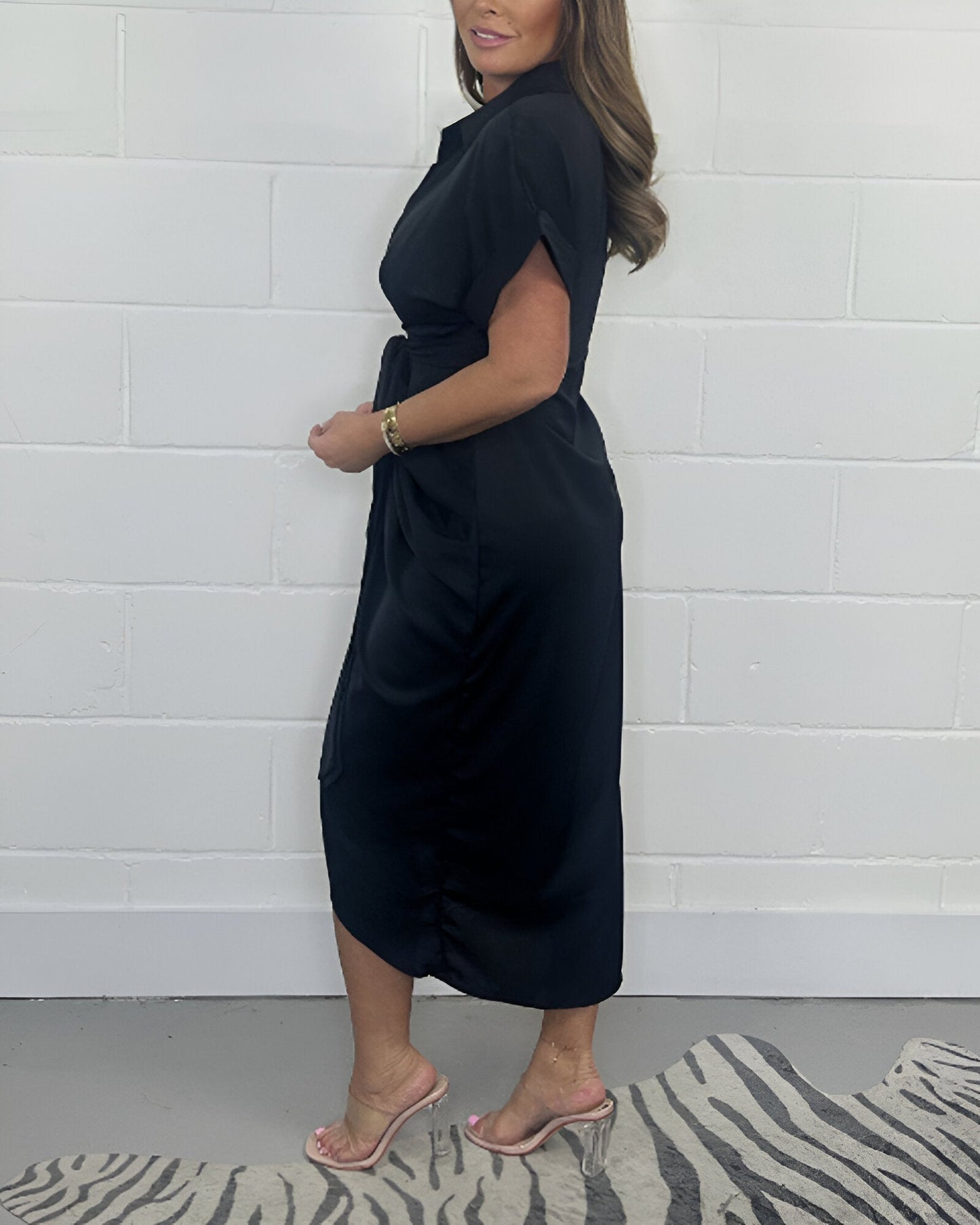 Elise™ | Robe plissée élégante