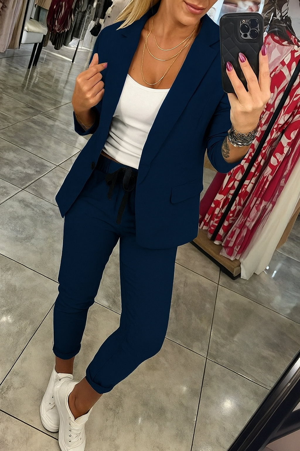 Lauren™ | Ensemble Blazer et Pantalon Chique