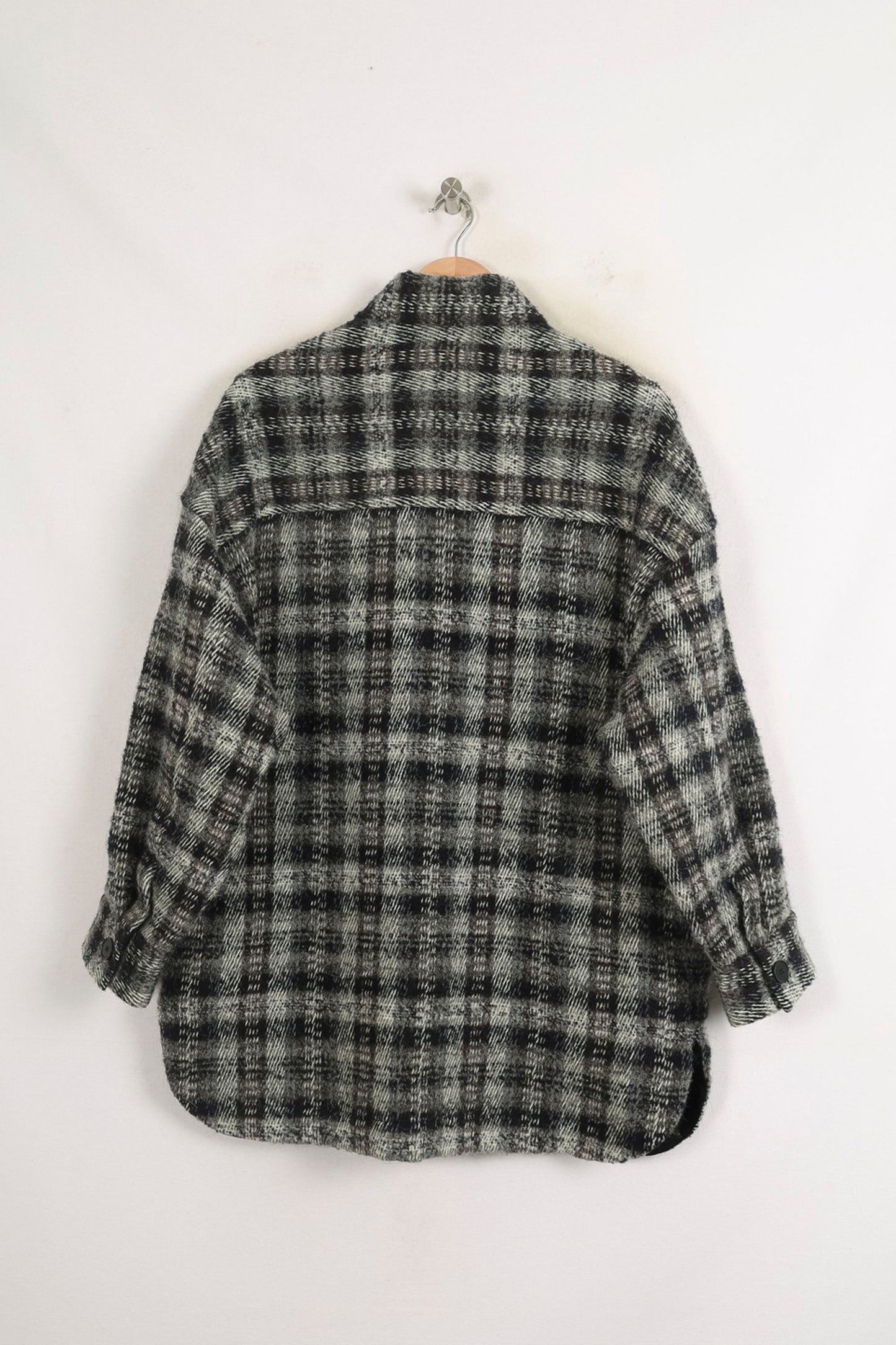 Surchemise Grise et Noire - Taille S/36