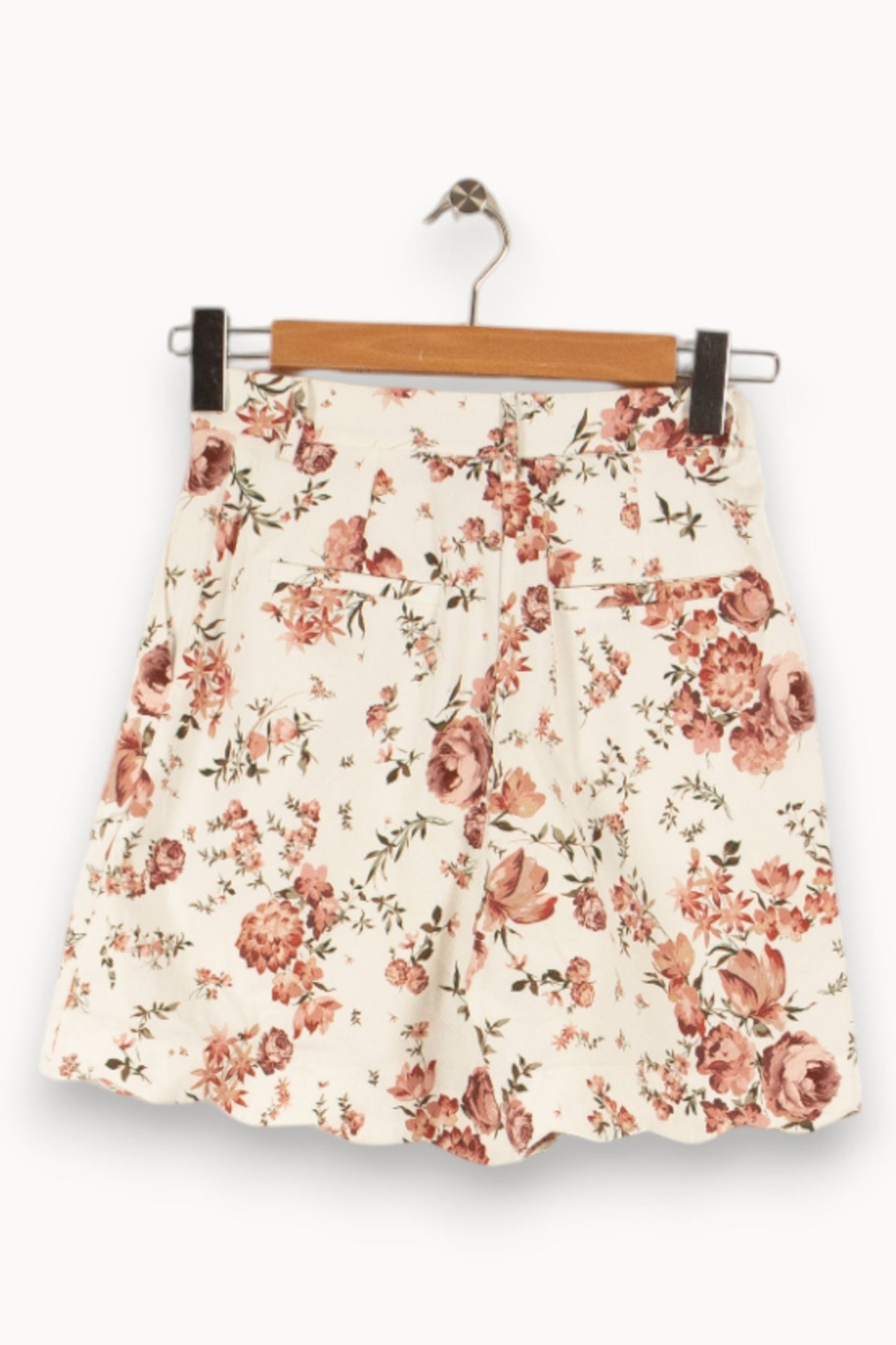 Short Blanc et Rose - Taille S/36