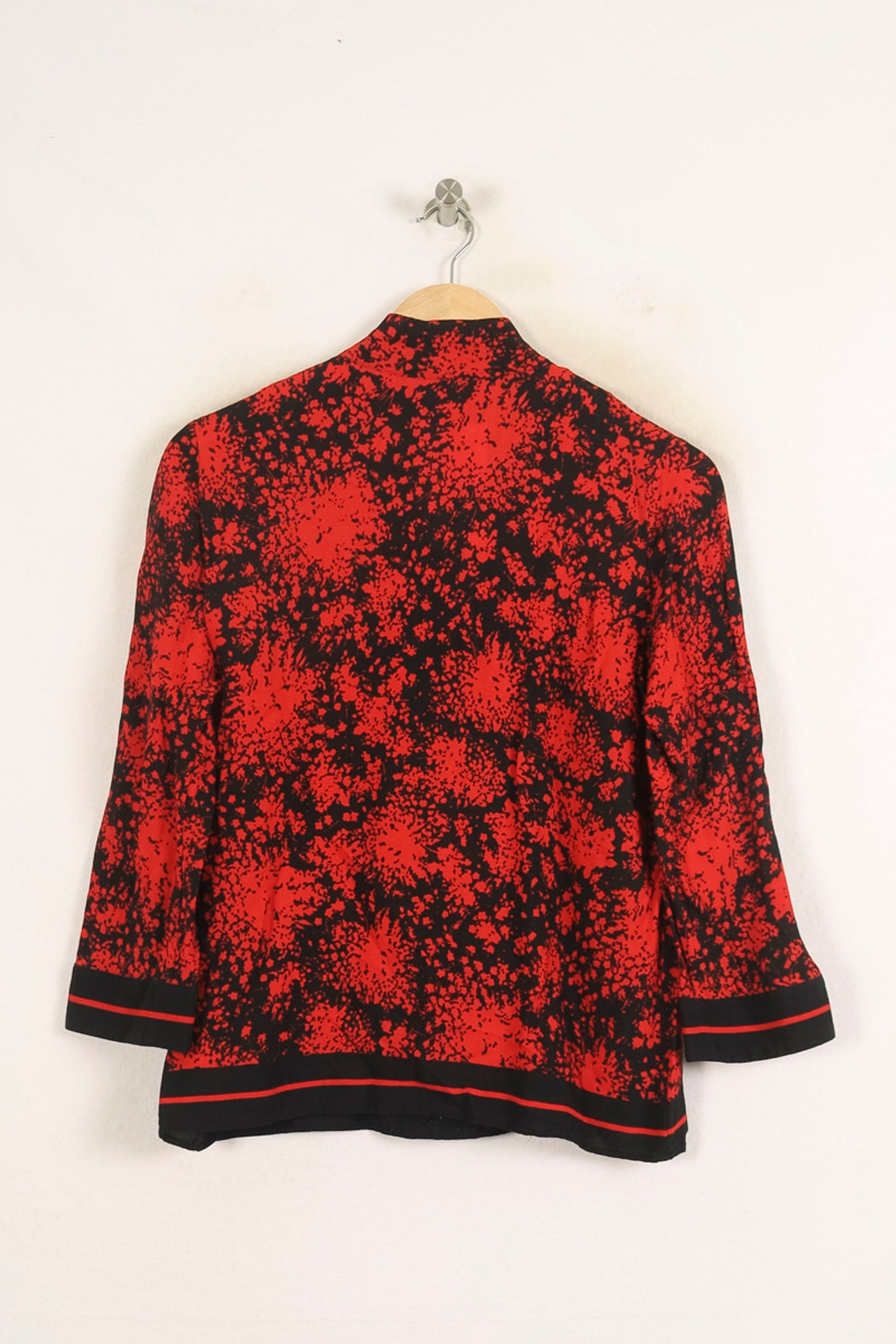 Blouse Rouge et Noire - Taille M/38