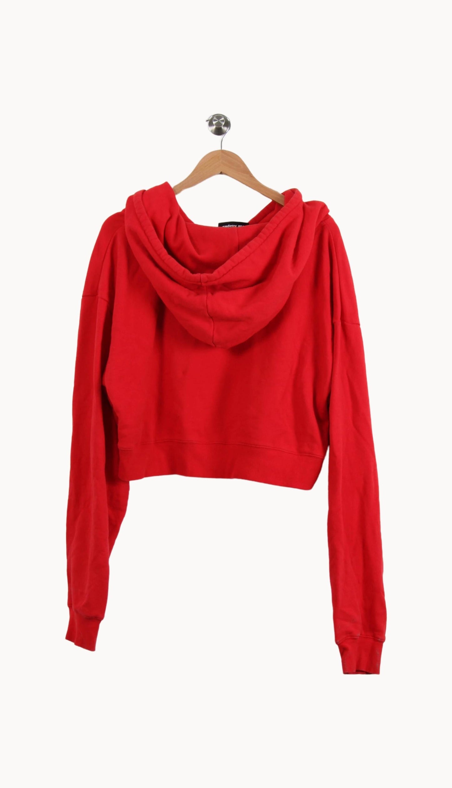 Sweat à Capuche Rouge - Taille M/38
