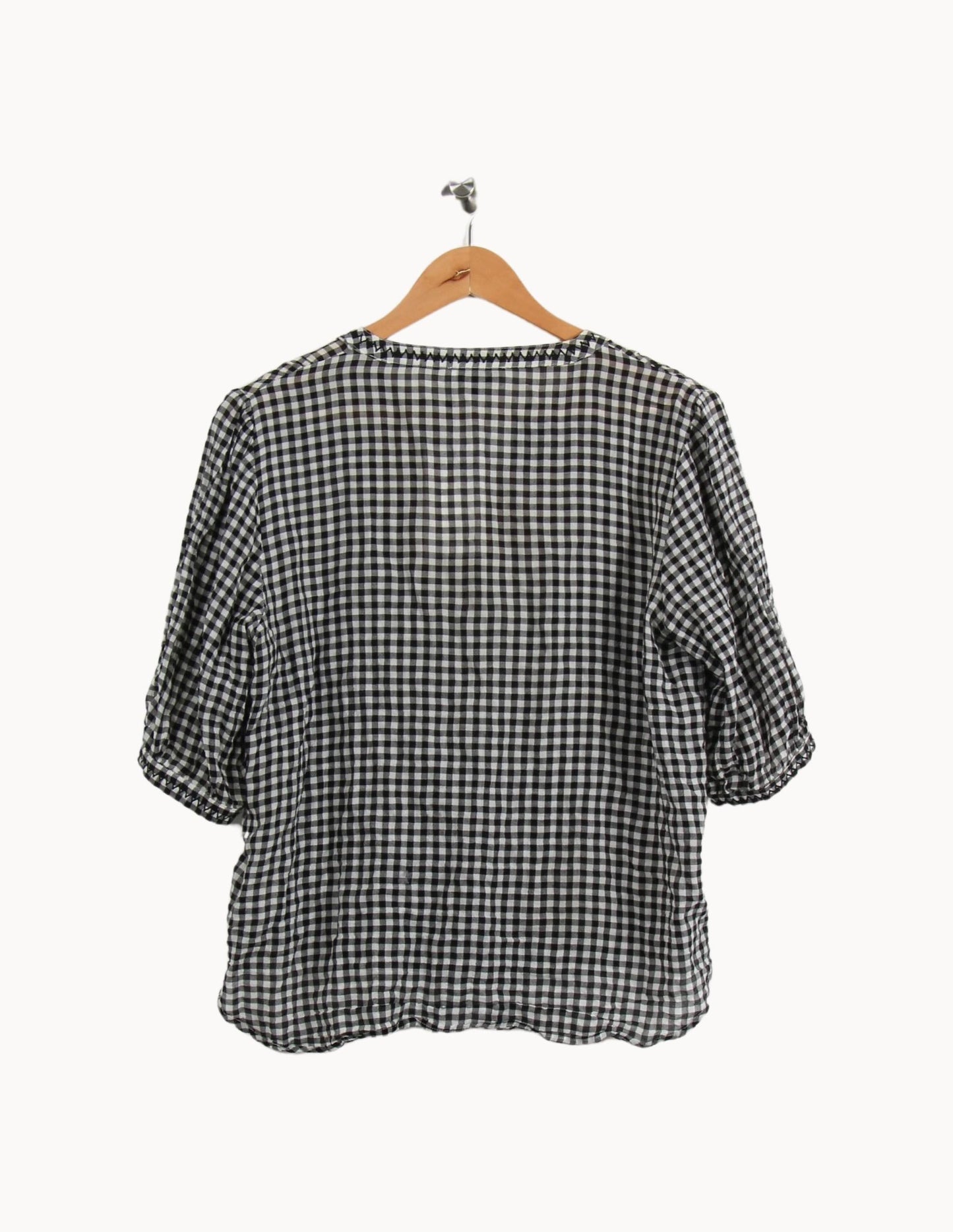 Blouse Noire et Blanche - Taille M/38