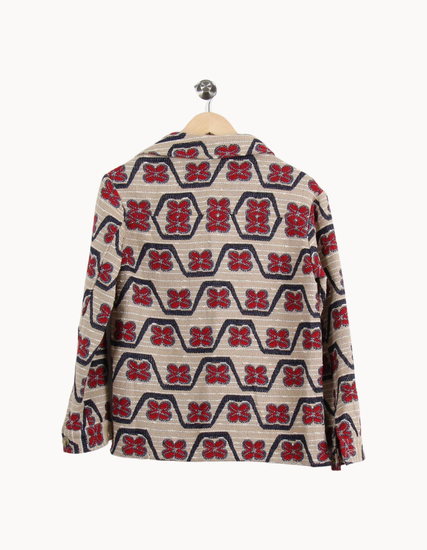 Veste Beige Rouge et Bleu - Taille S/36