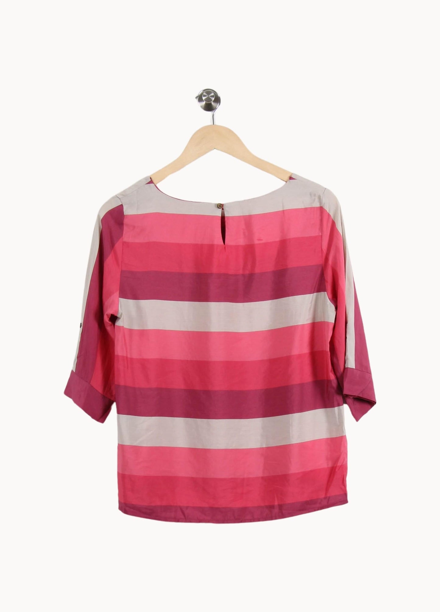 Blouse Rose et Beige - Taille M/38