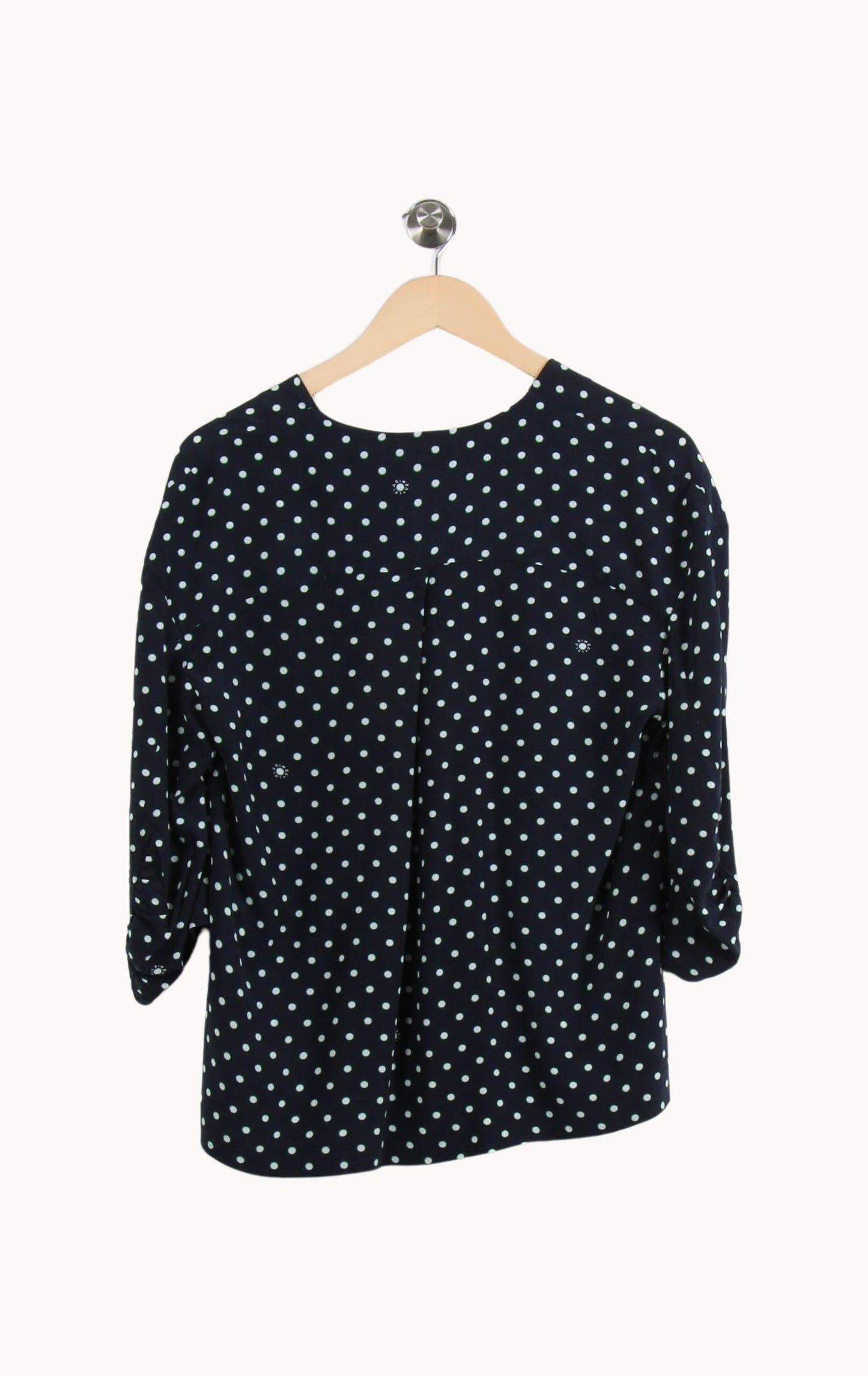 Blouse bleue à motifs - Taille M/38