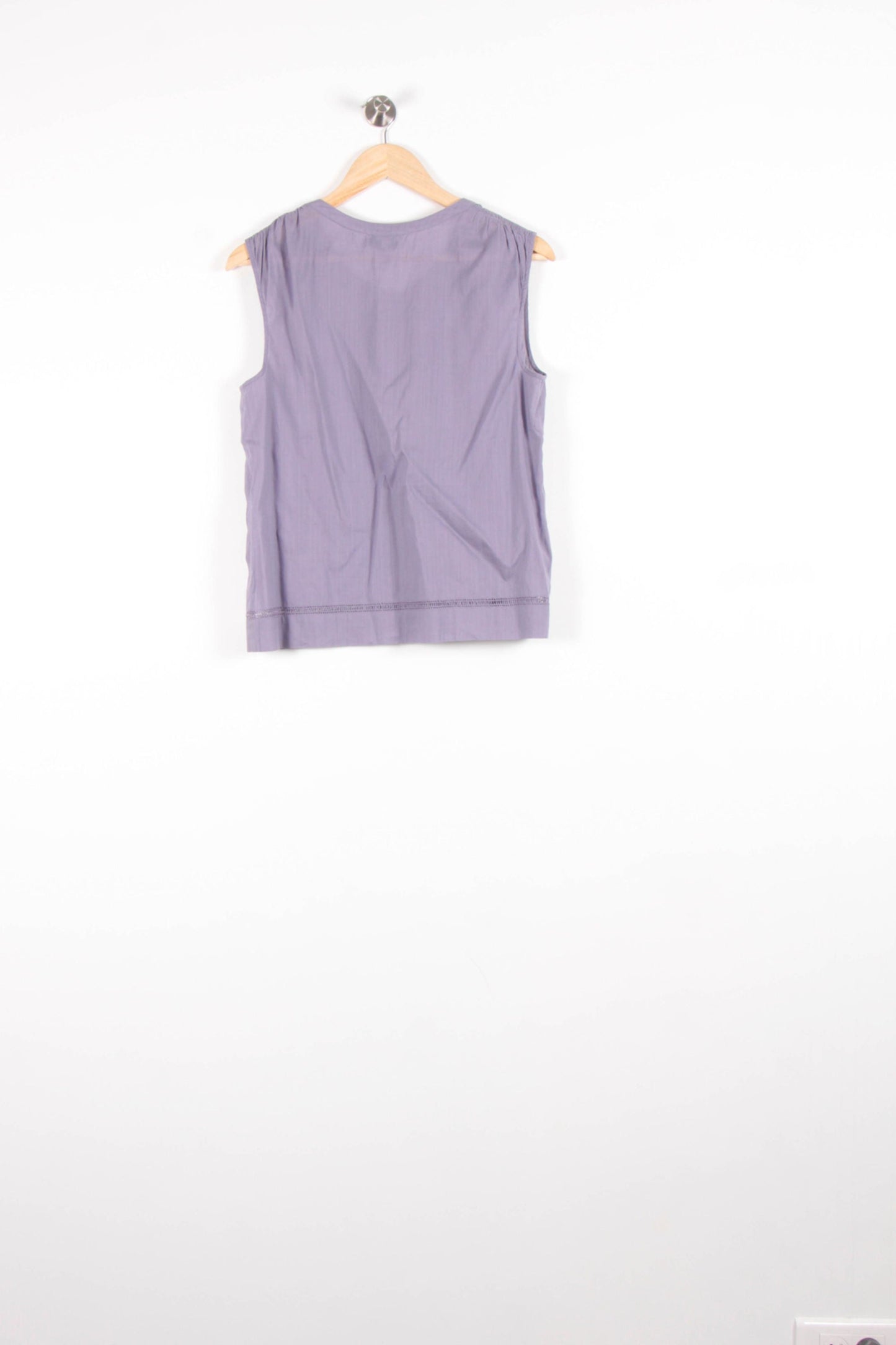 Blouse Sans Manches Violette - Taille S/36