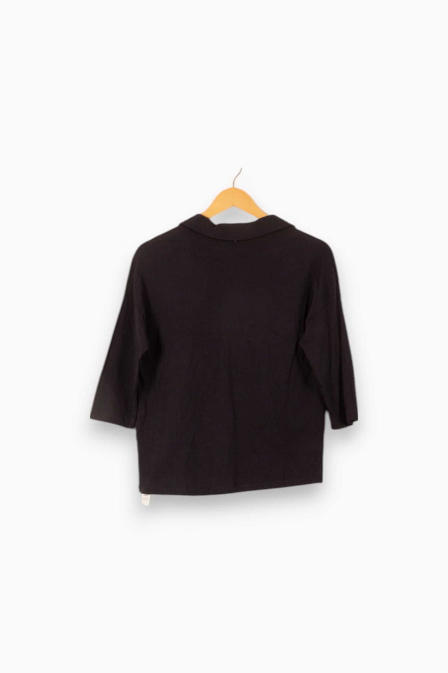 Polo Manche Trois Quarts Bleu - Taille S/36