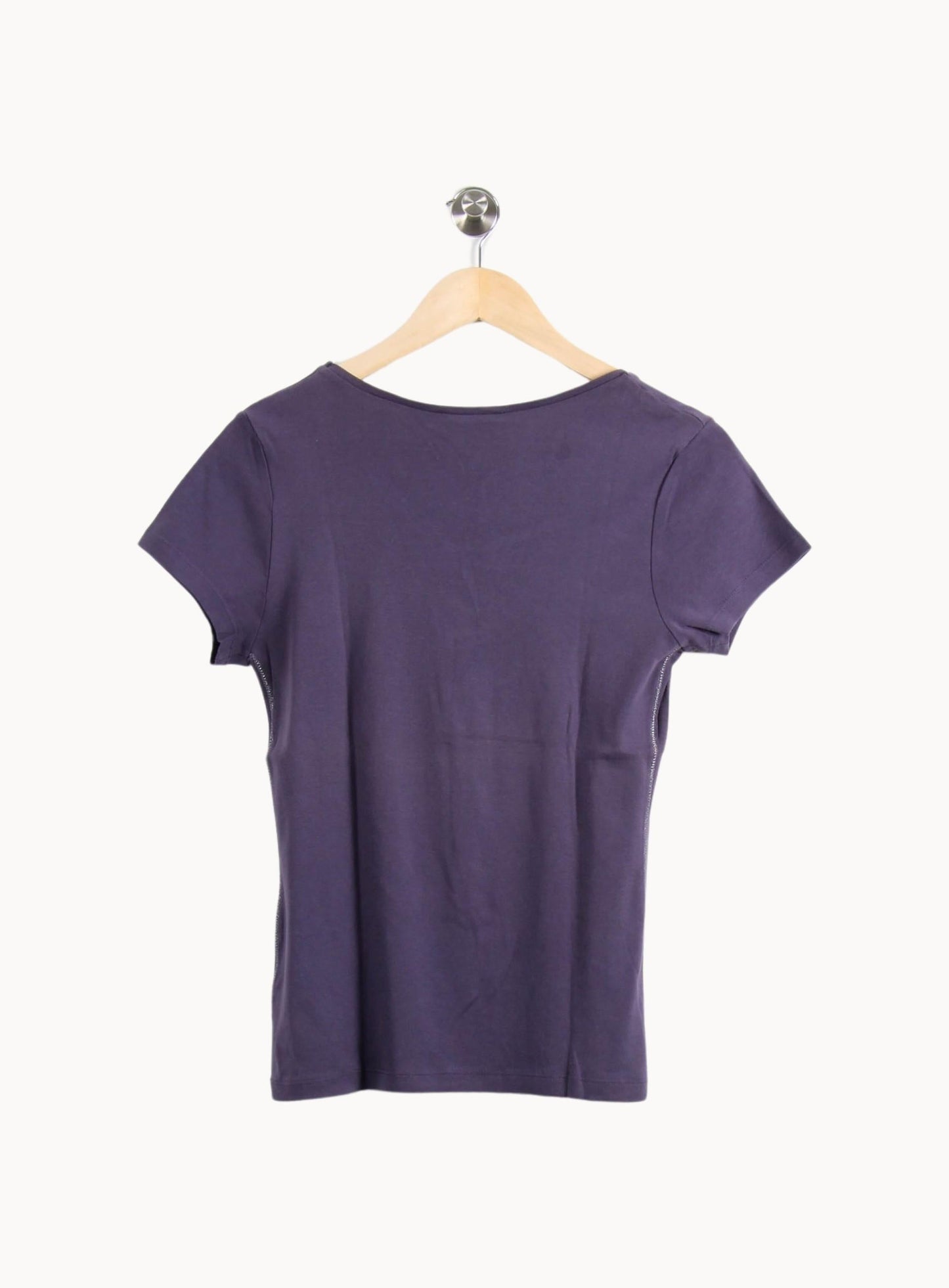 Tee-shirt Violet - Taille XL/42