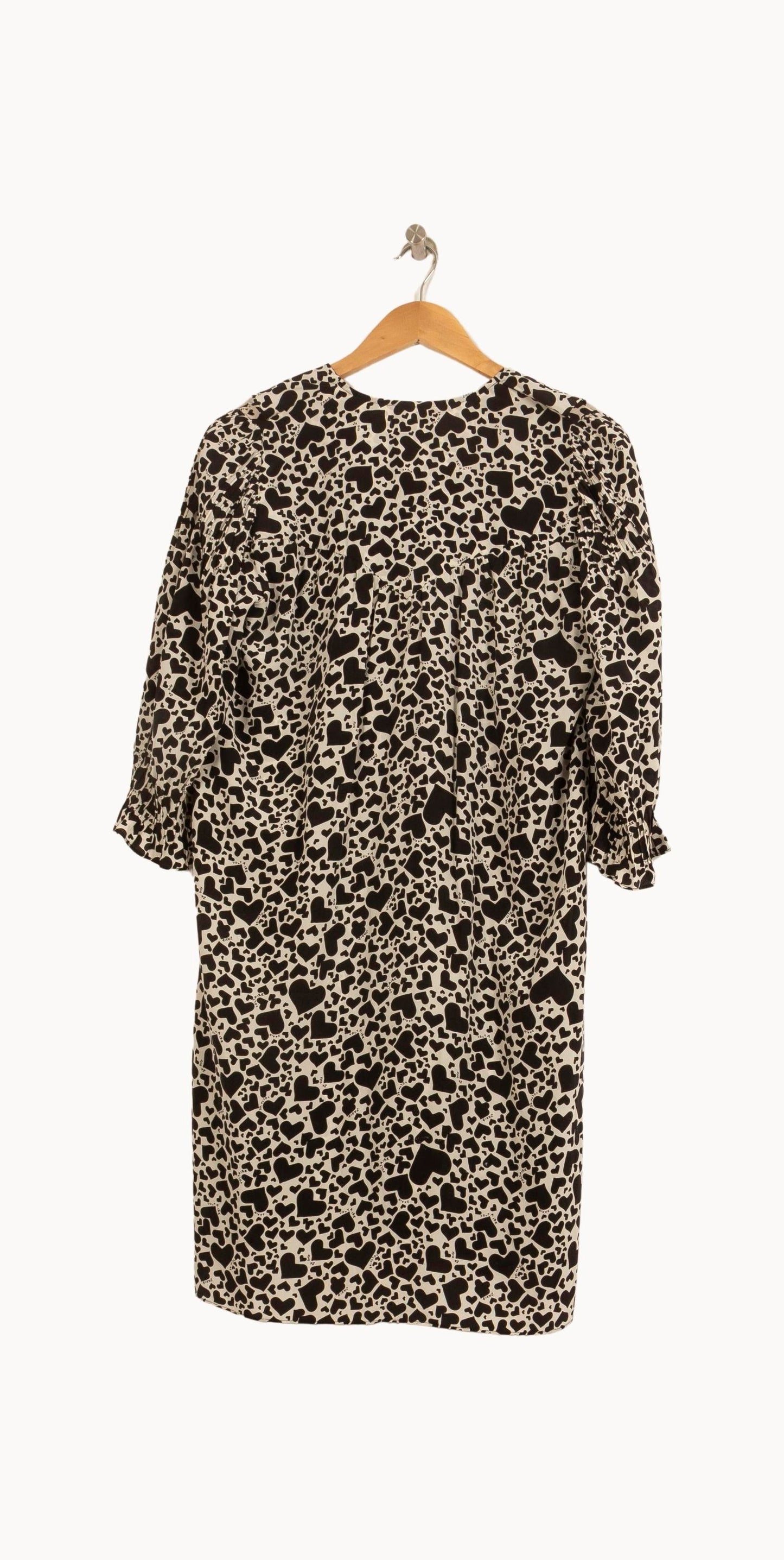 Robe Midi Noire et Blanche - Taille M/38