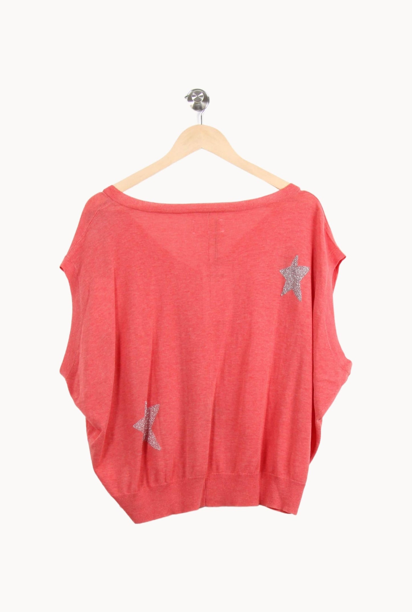 Pull Rose et Argenté - Taille XS/34