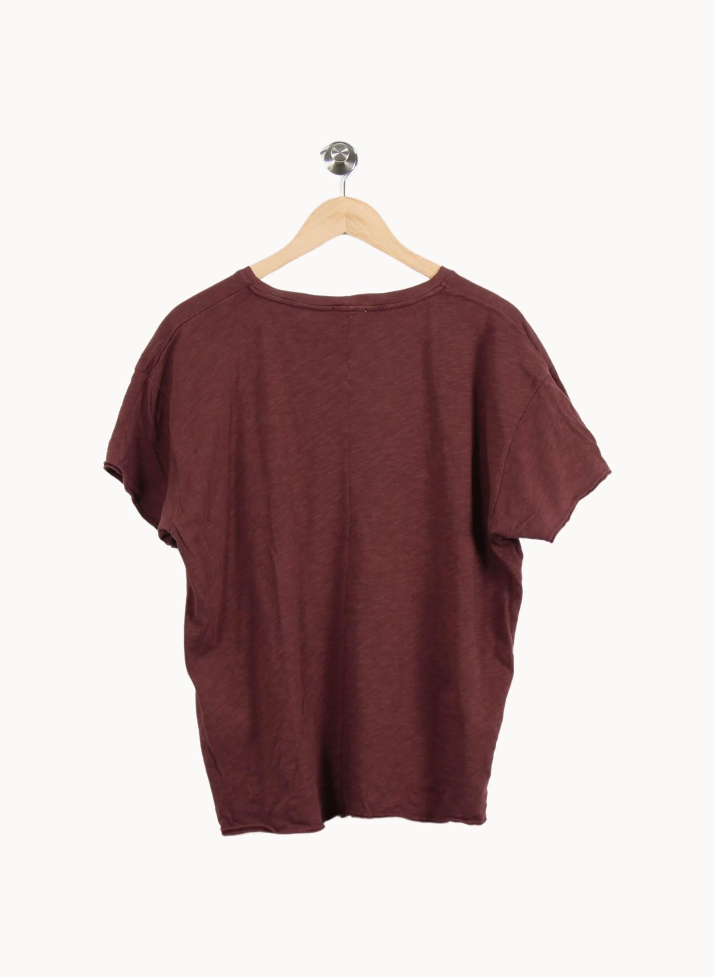 T-shirt Bordeaux - Taille L/40