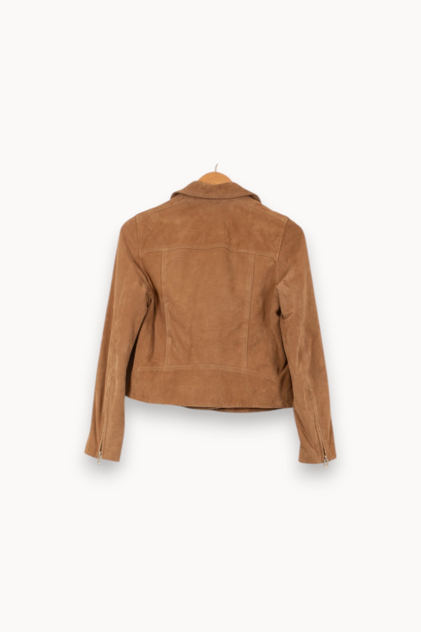 Blouson Motard Beige - Taille XS/34