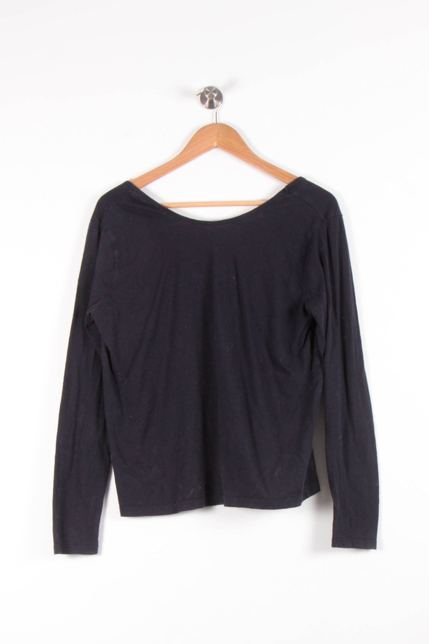 T-shirt Manches Longues Noir - Taille L/40