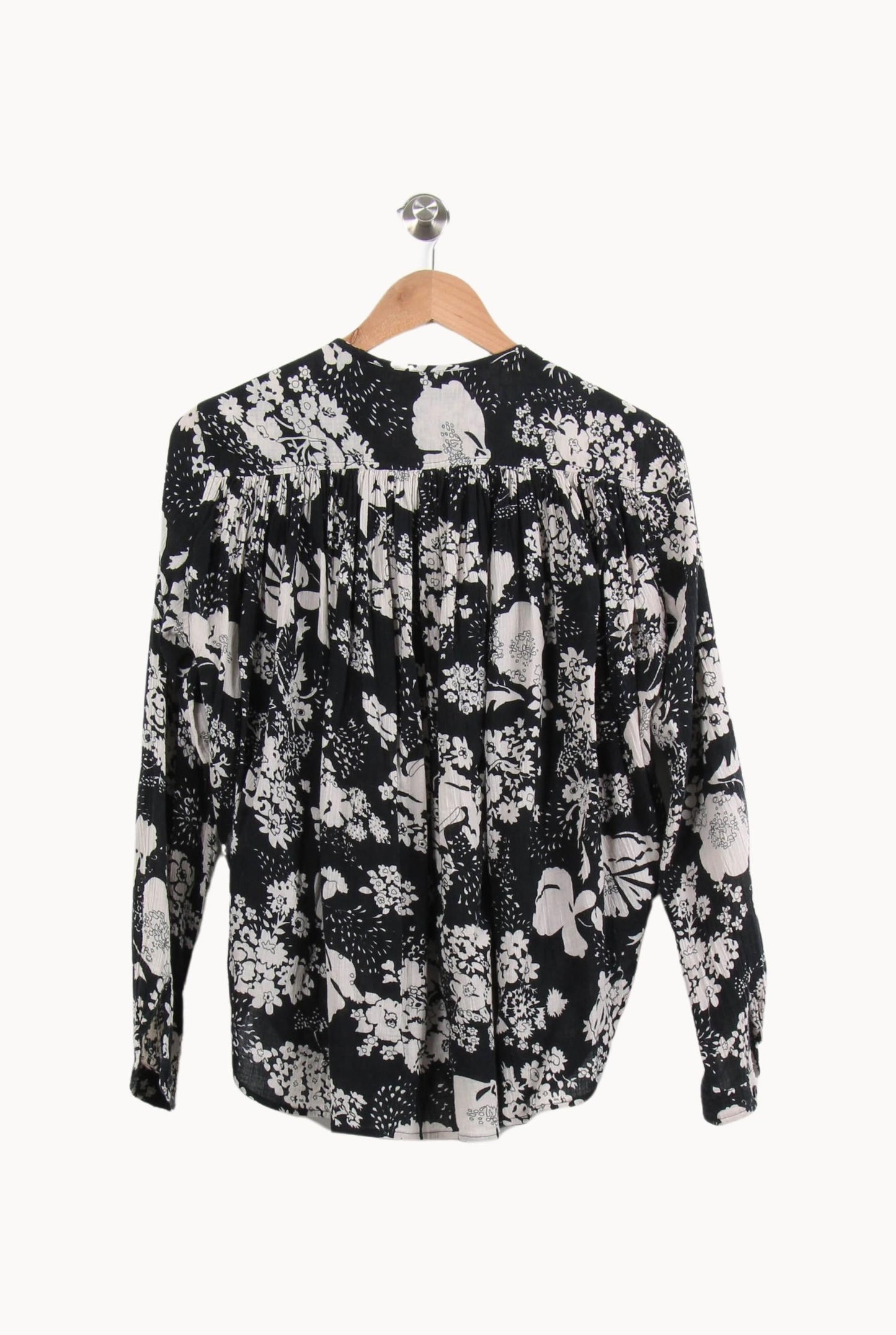 Blouse Noire et Blanche - Taille M/38