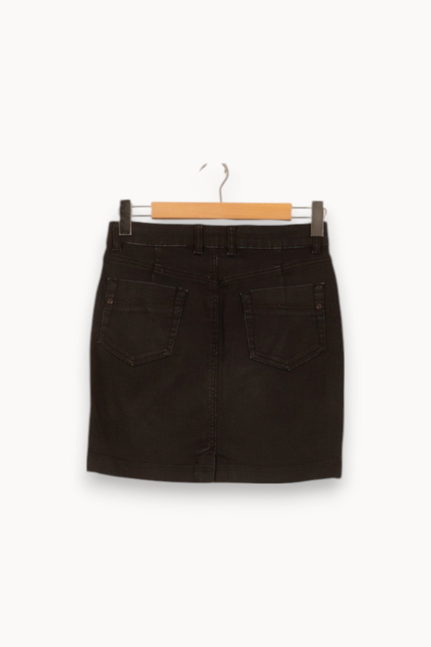 Jupe Droite Noire - Taille M/38