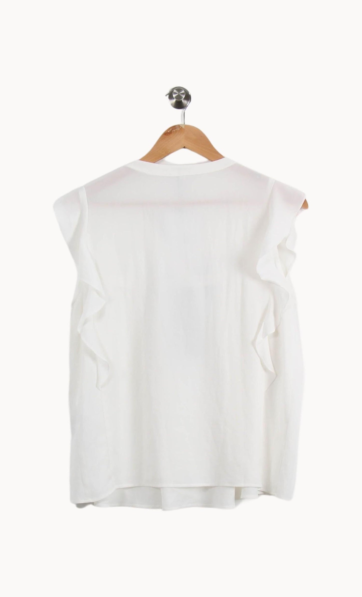 Blouse Blanche et Noire - Taille M/38