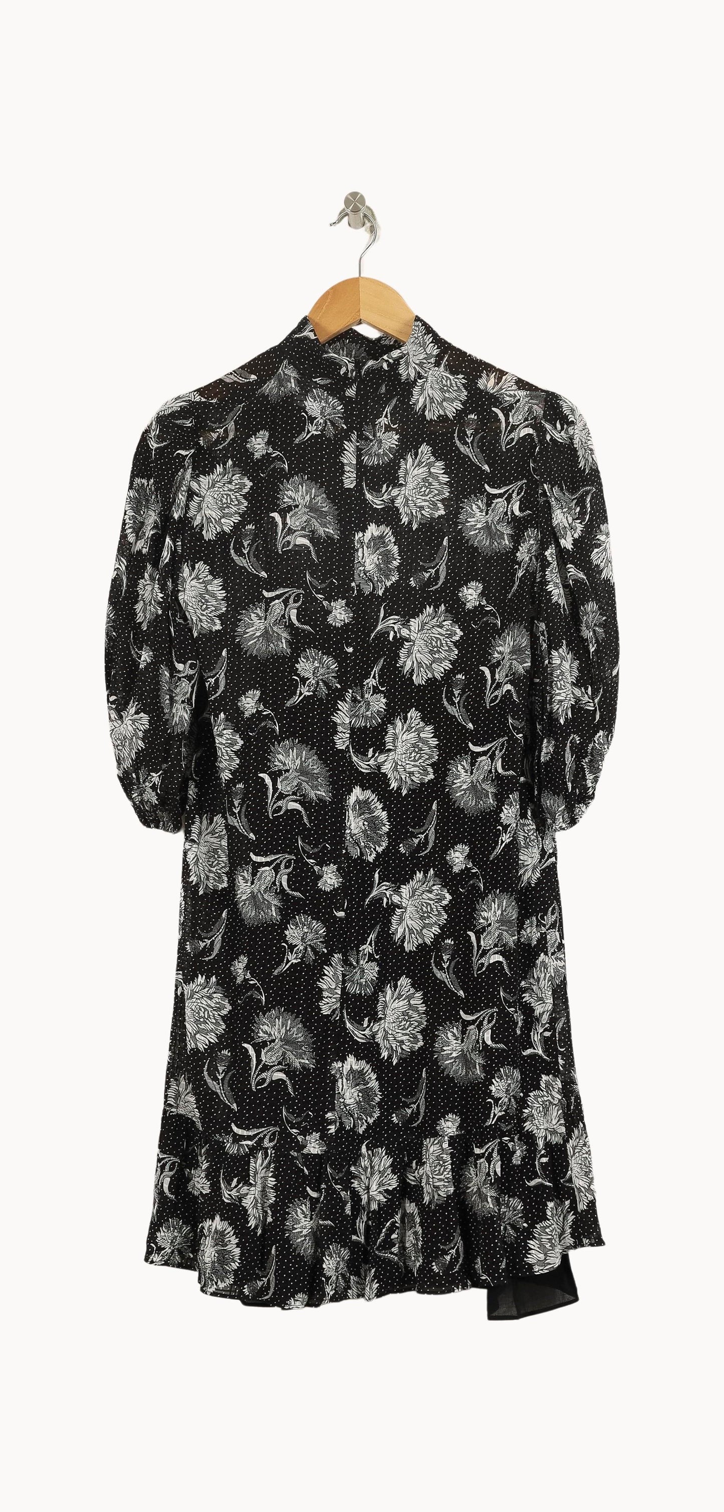 Robe Longue Noire et Blanche - Taille S/36