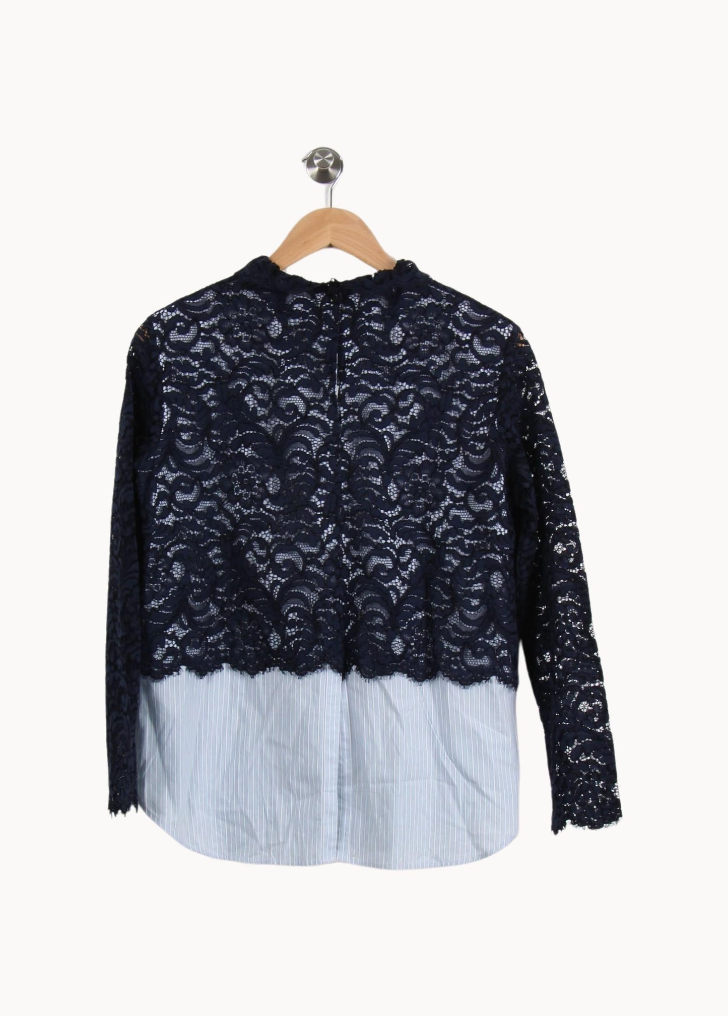 Blouse Bleu et Blanc - Taille L/40