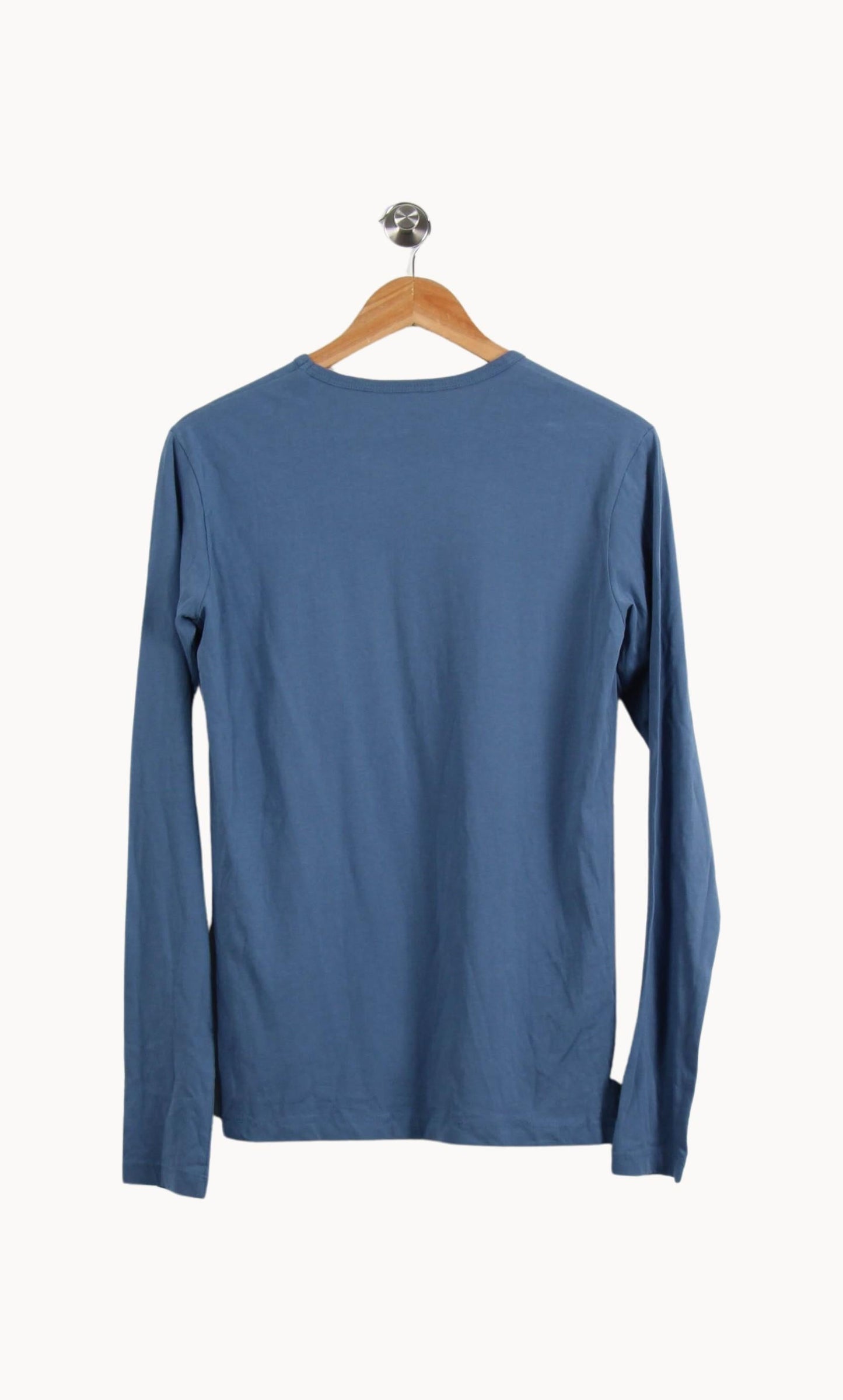 T-shirt Manches Longues Bleu - Taille S/36