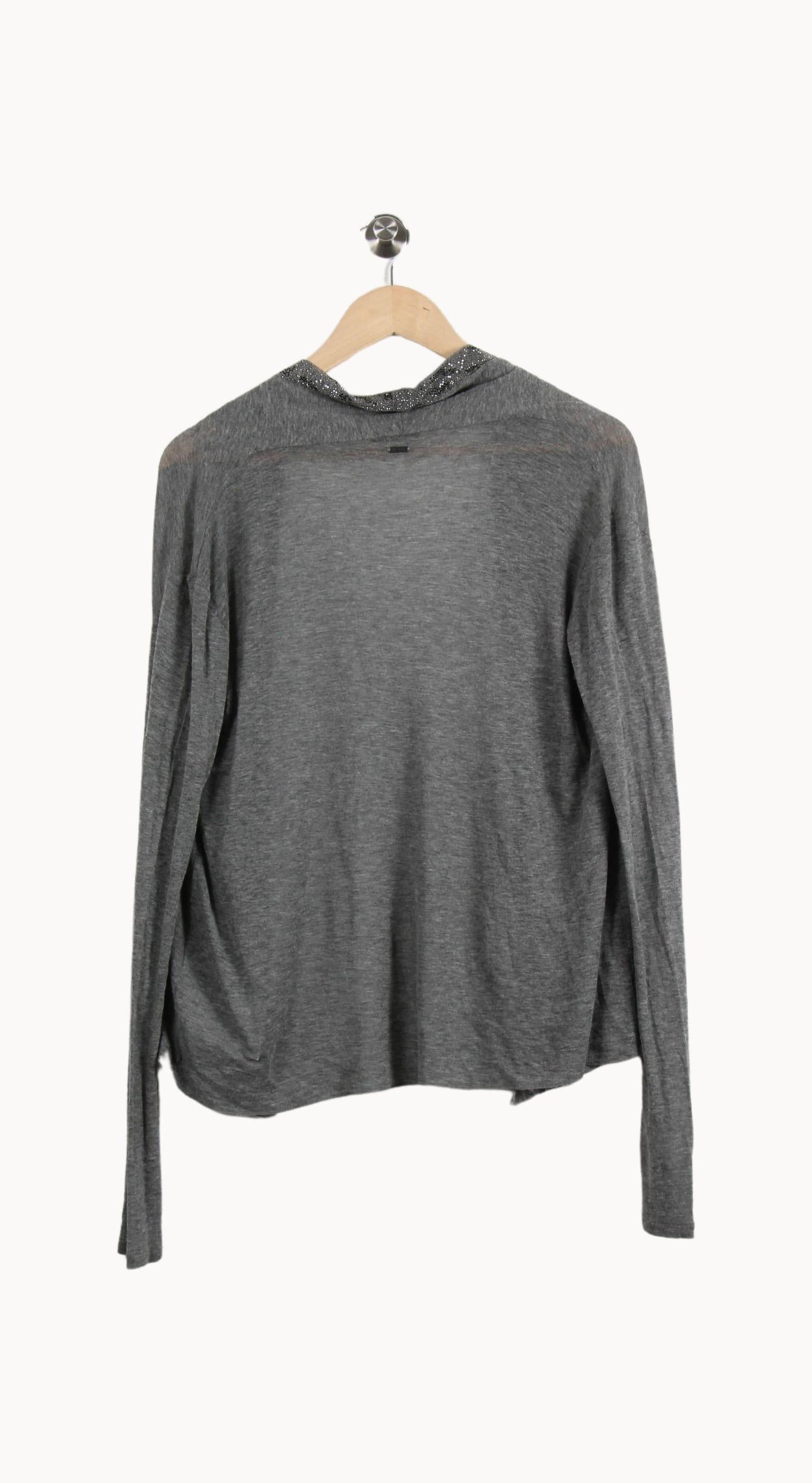 Cardigan Gris - Taille L/40