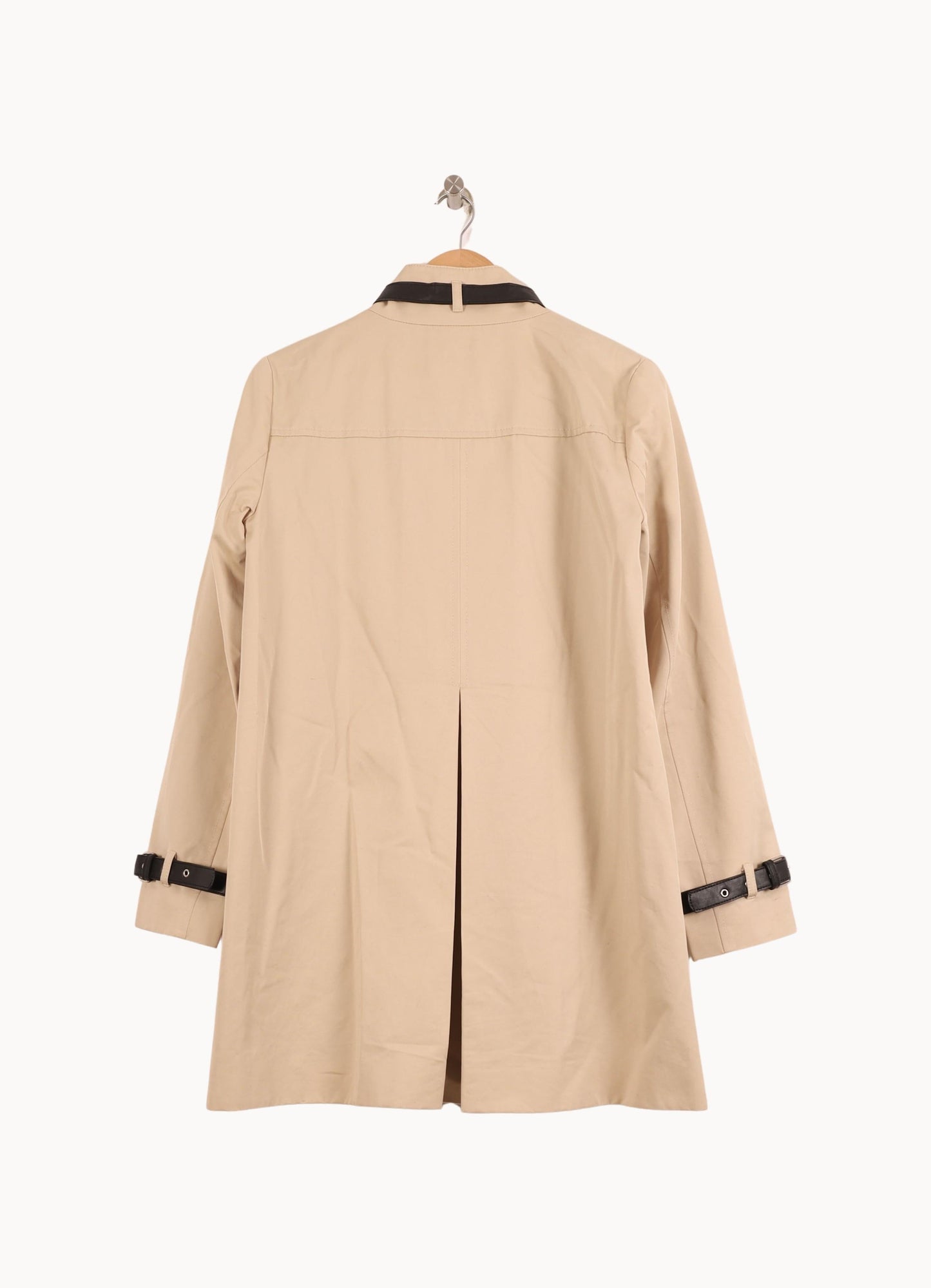 Trench Beige et Noir - Taille M/38