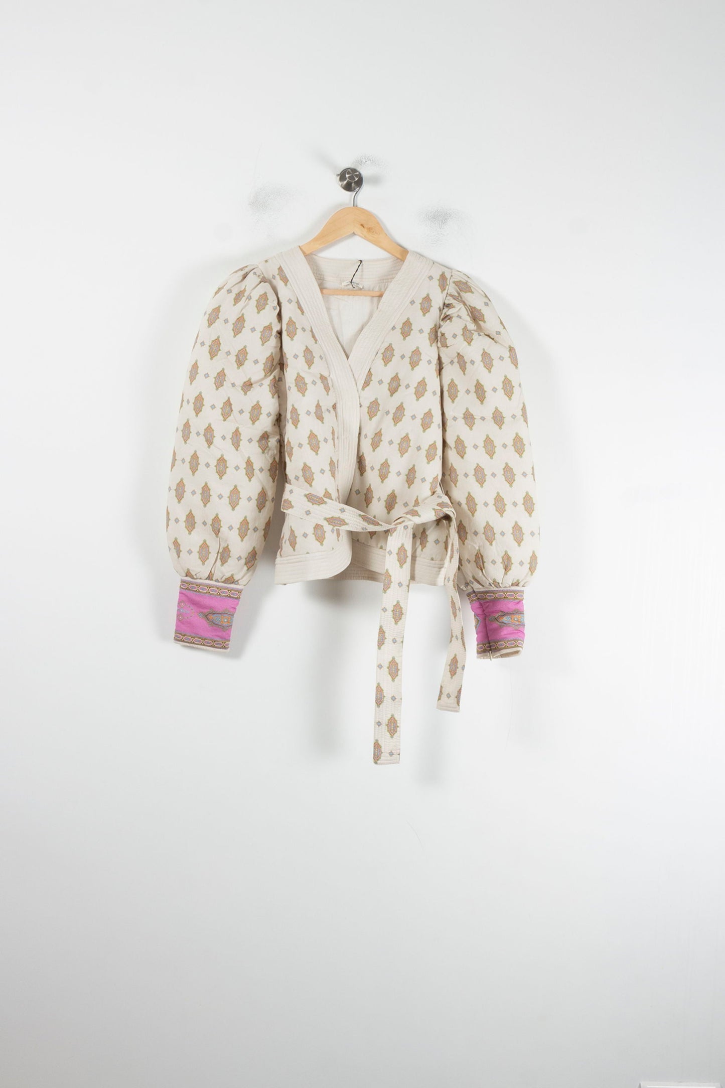 Veste Écrue et Rose - Taille M/38