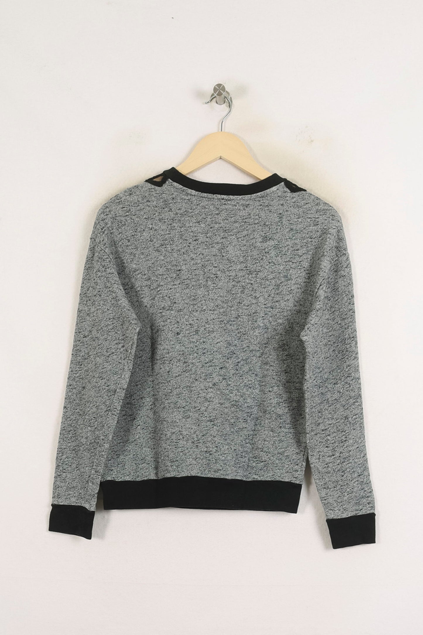 Sweat Gris et Noir - Taille M/38
