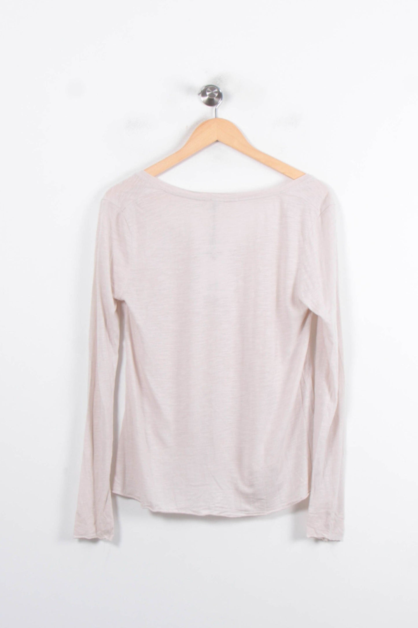 Tee-shirt Manches Longues Gris - Taille S/36