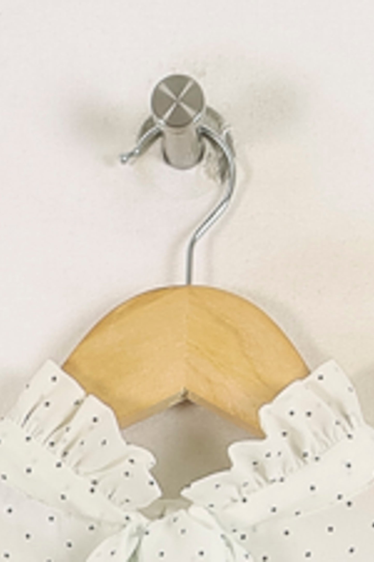 Blouse Blanche à Pois Noirs - Taille S/36