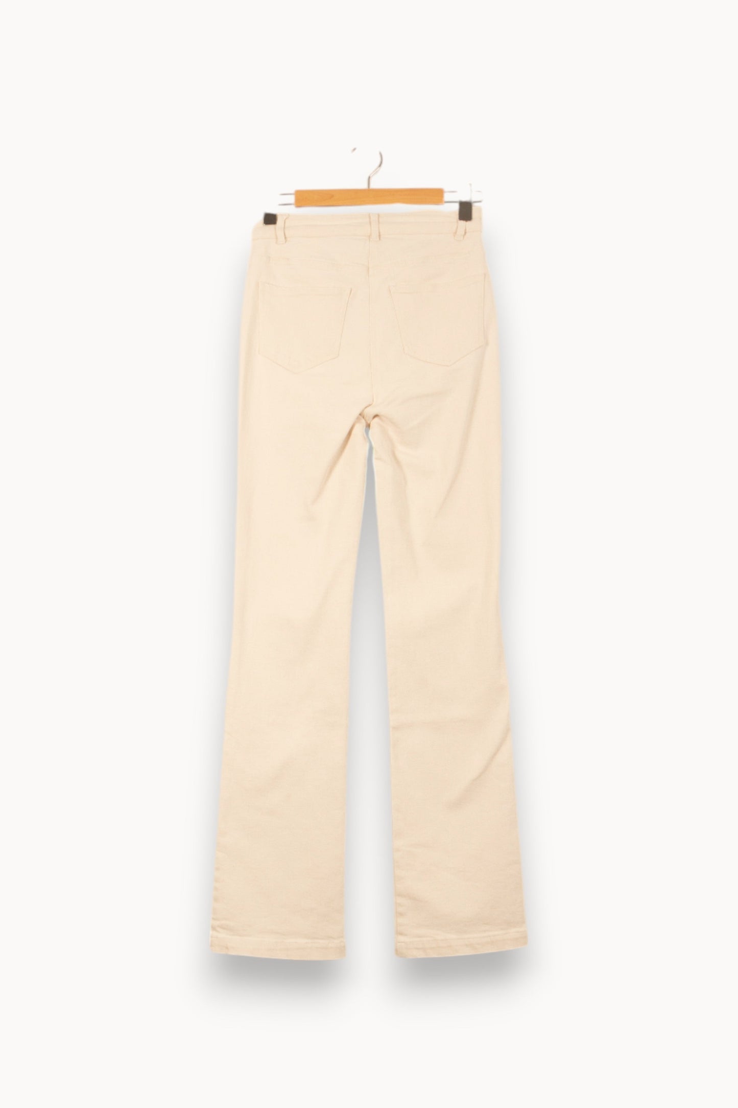 Jean Évasé Beige - Taille M/38