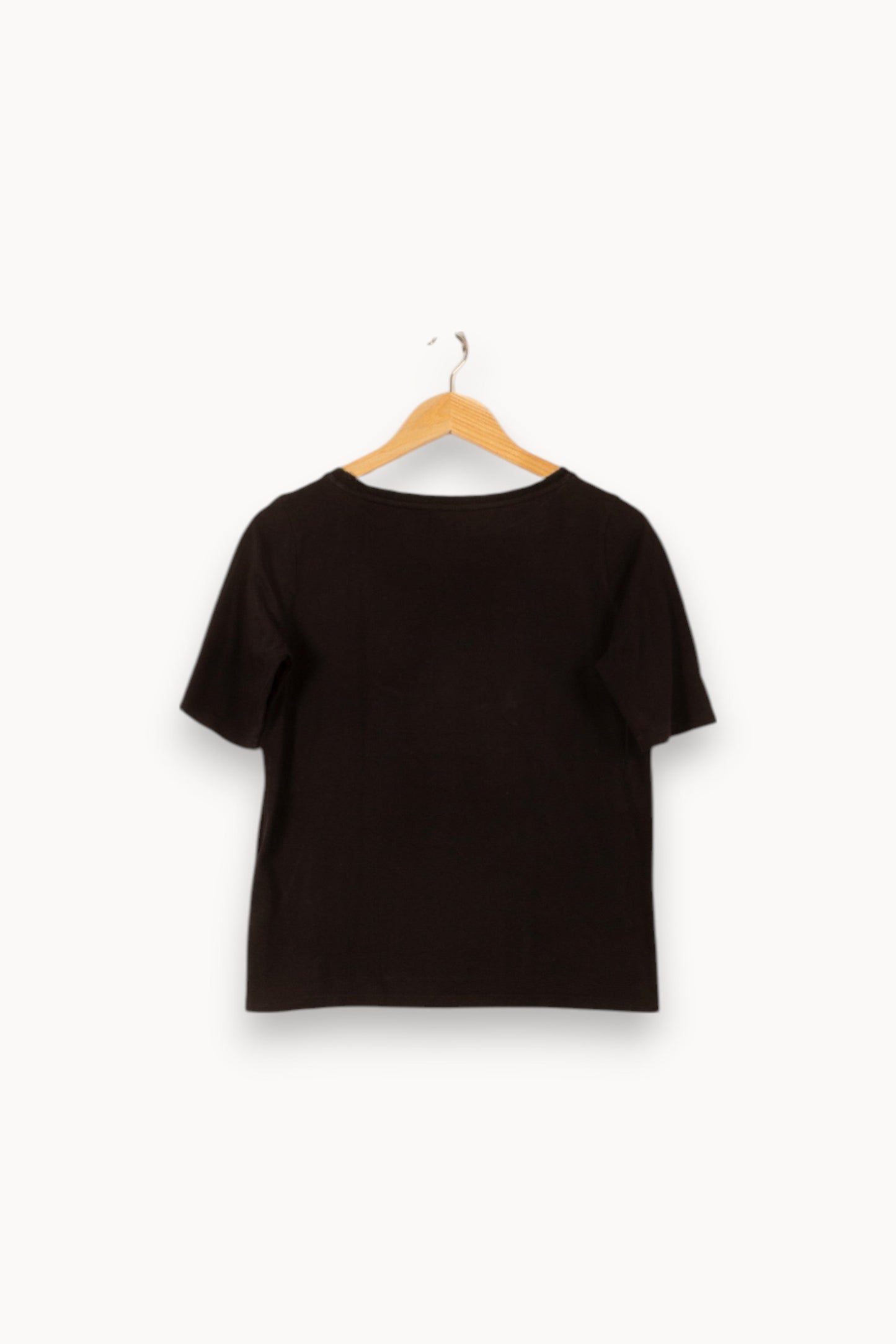 Tee-shirt Noir et Beige - Taille S/36