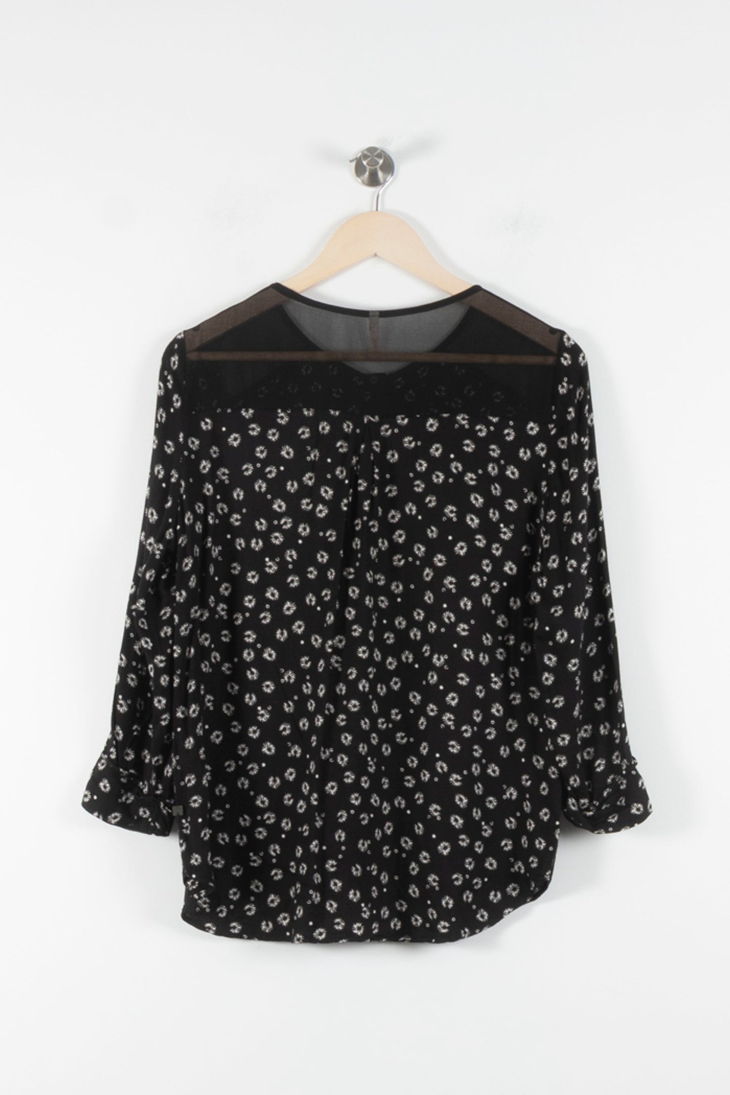 Blouse Noire et Blanche - Taille XL/42