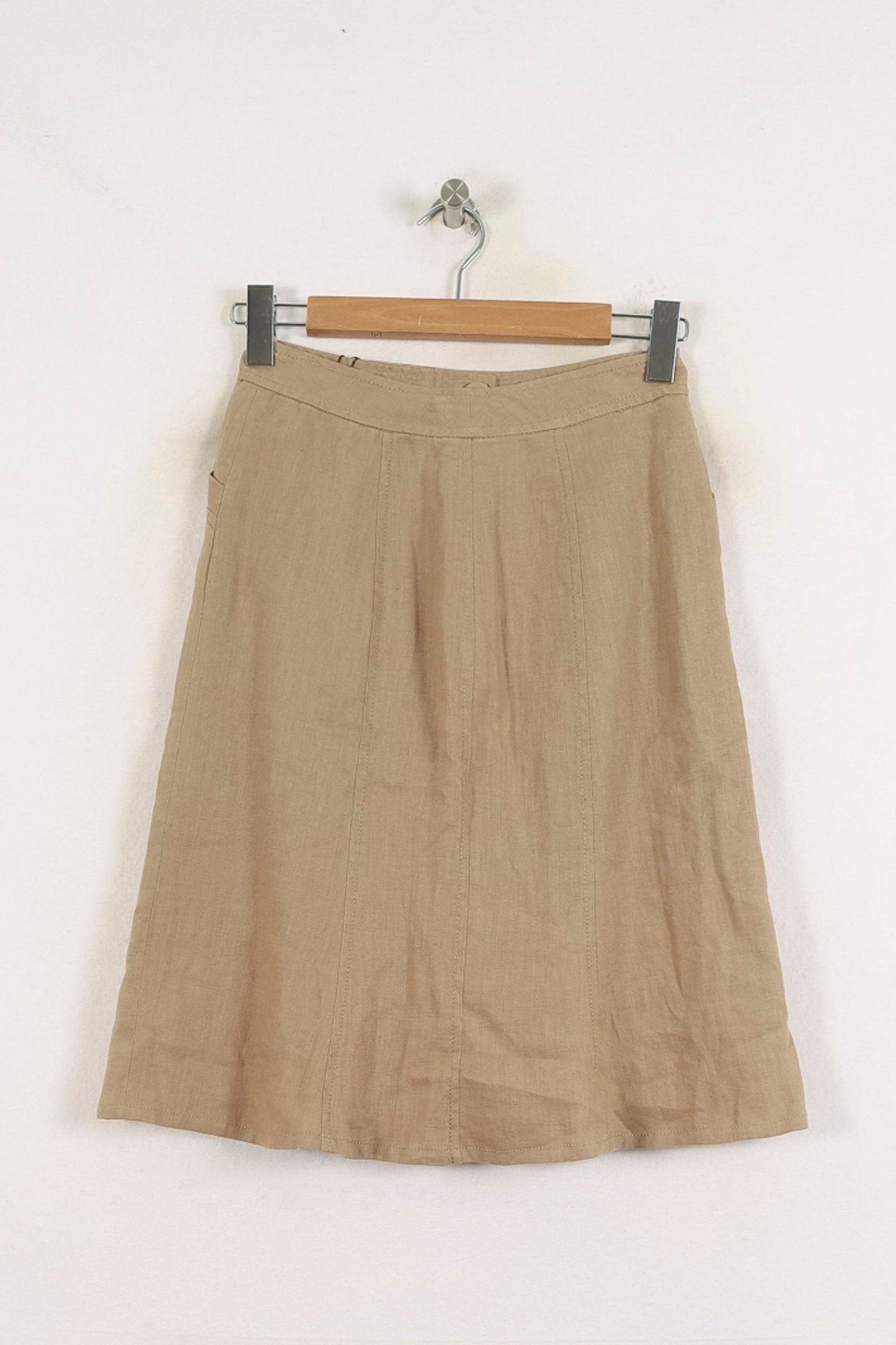Jupe Midi Beige - Taille M/38