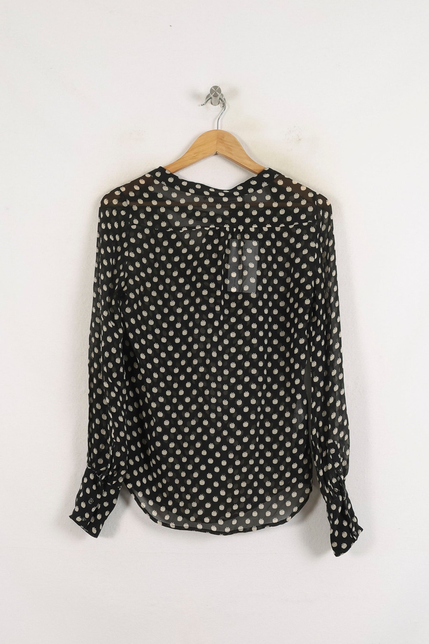 Blouse Noire et Blanche - Taille M/38