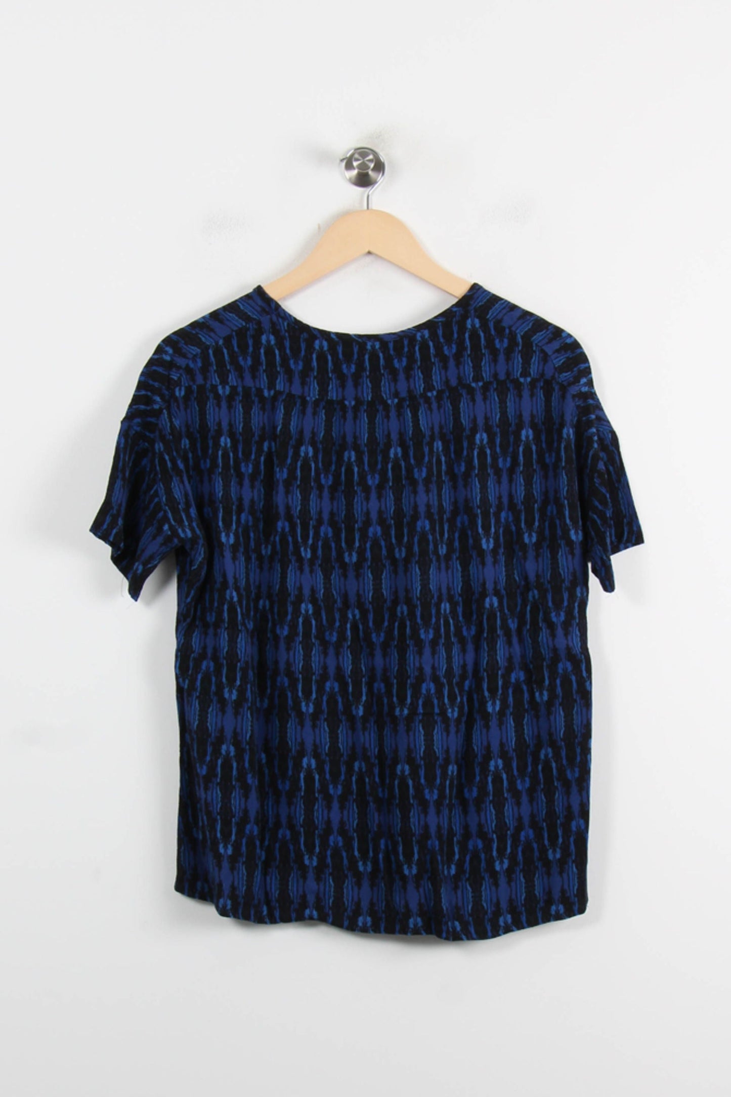 Blouse Bleu et Noir - Taille S/36