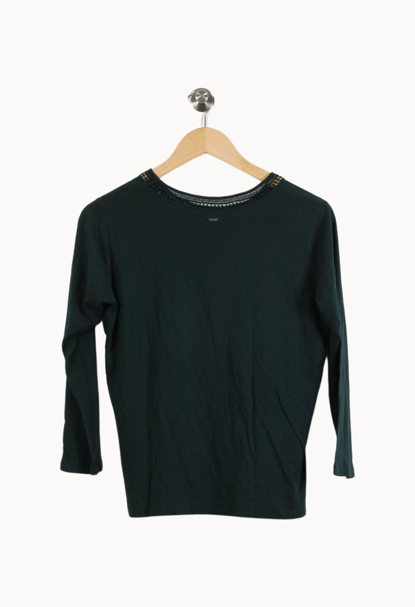 Tee-shirt Manches Longues Vert - Taille L/40