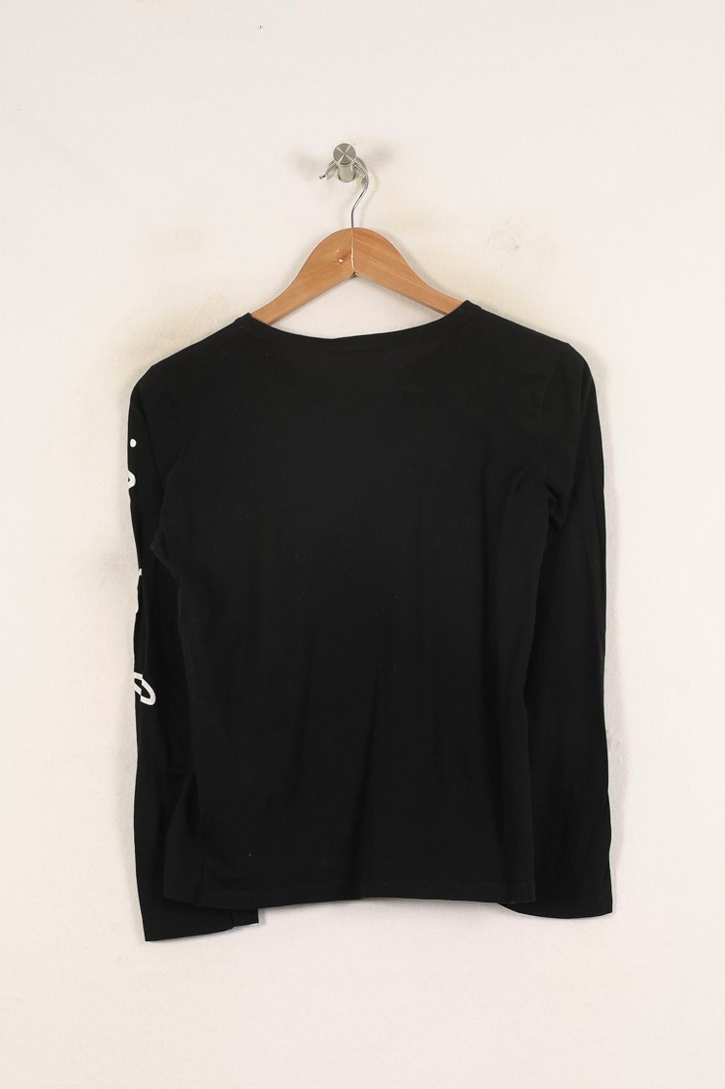 Tee-shirt Manches Longues Noir et Blanc - Taille L/40