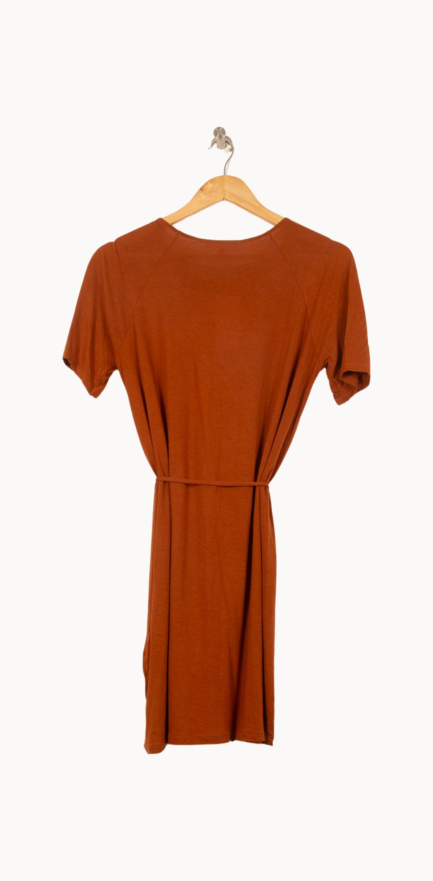 Robe Midi Marron - Taille XS/34