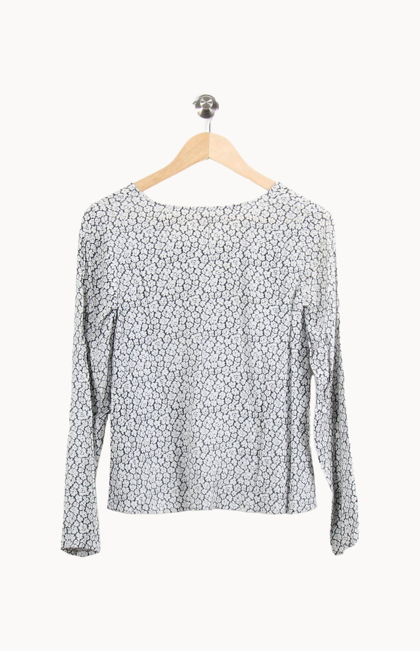 Blouse Blanche et Noire - Taille M/38