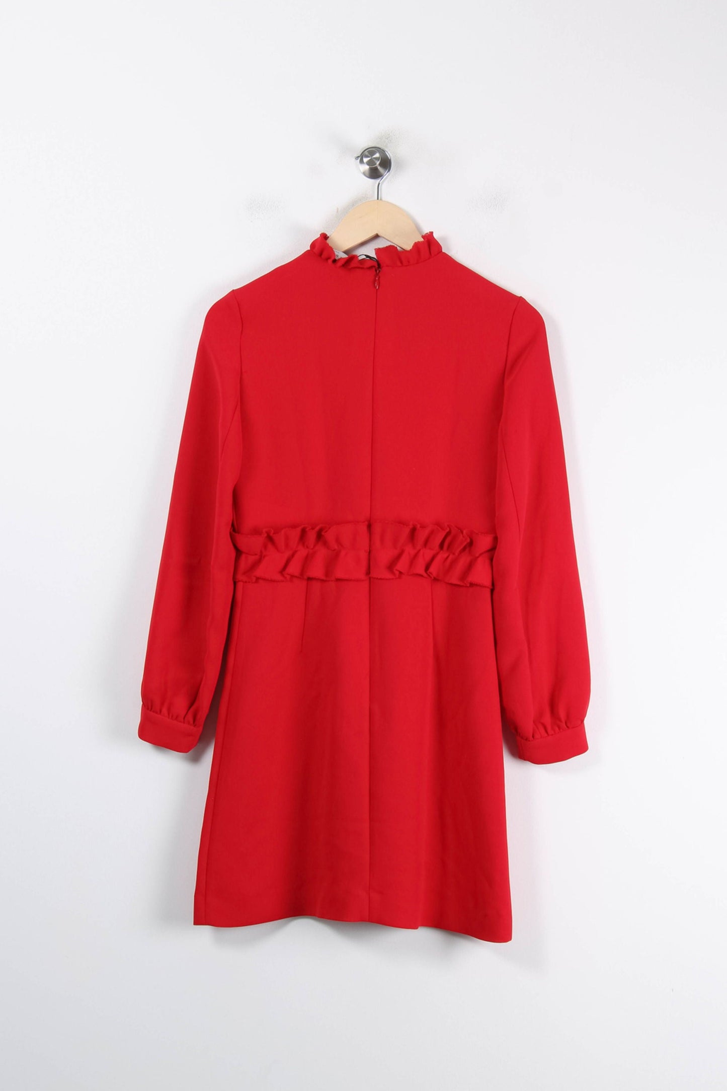 Robe Volantée Rouge - Taille S/36