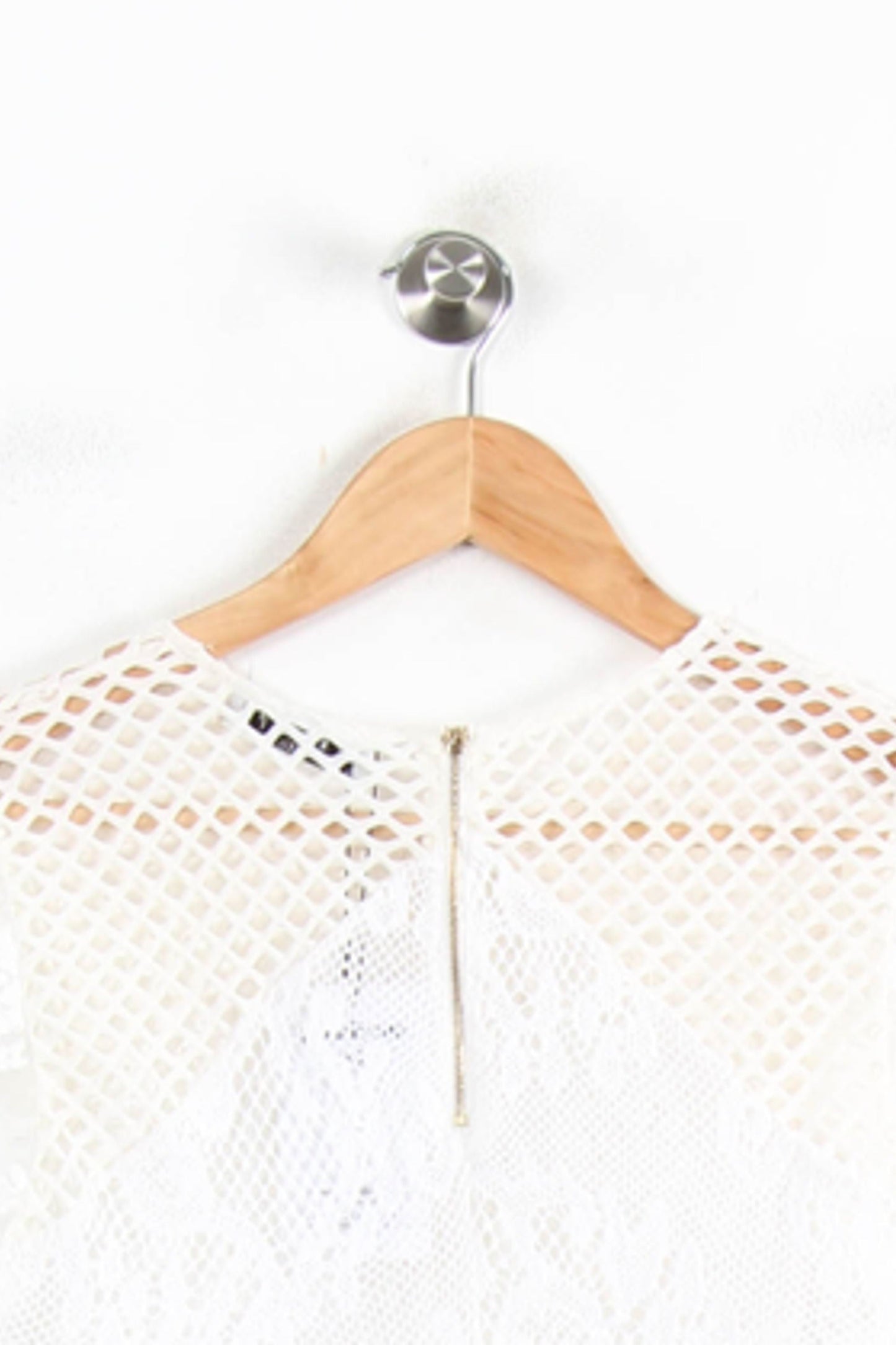 Blouse Dentelle Blanche - Taille M/38