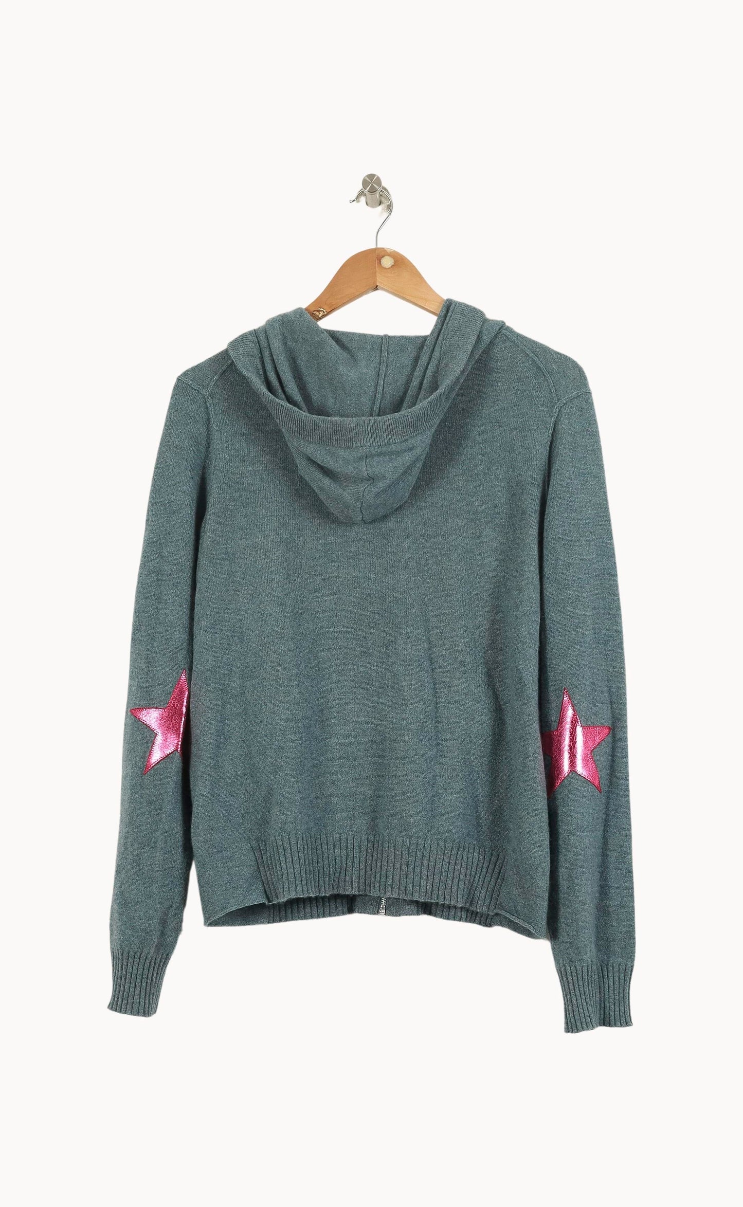 Sweat à Capuche Vert - Taille M/38